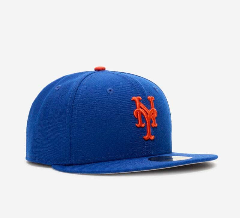 New York Mets New Era 59Fifty Grey Bottom Fitted Cap Hat MSRP $45