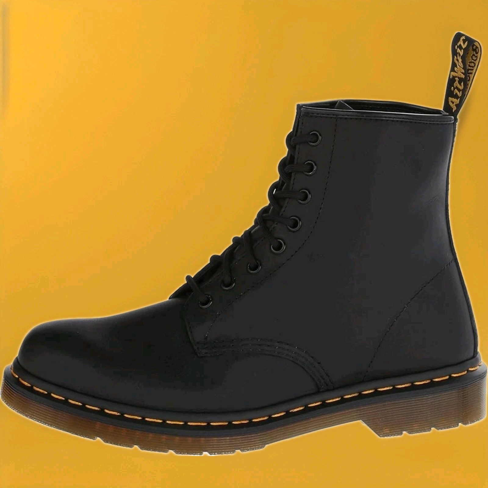 Dr Martens 1460 Black Combat Boots Unisex Men 8 Women 9 Brand New (Runs Big)
