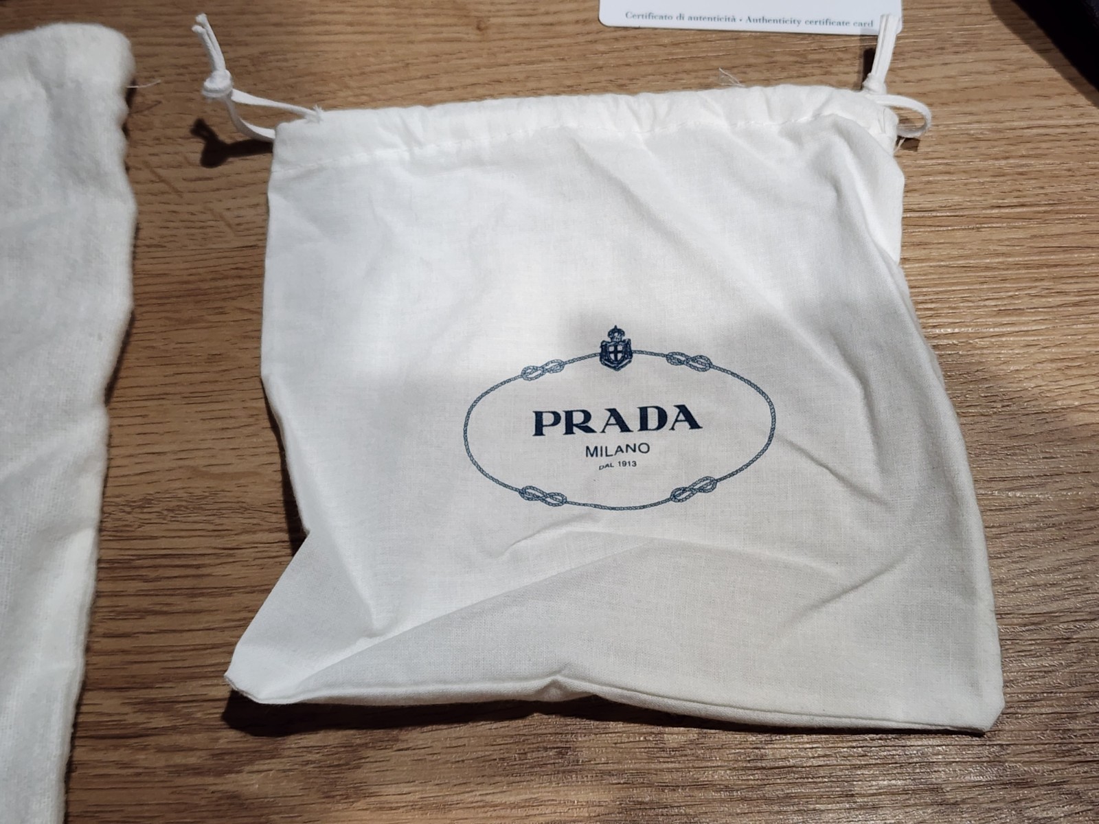 PRADA Re-Edition 2005 Crossbody Small Black Nylon W/ All Original Pieces