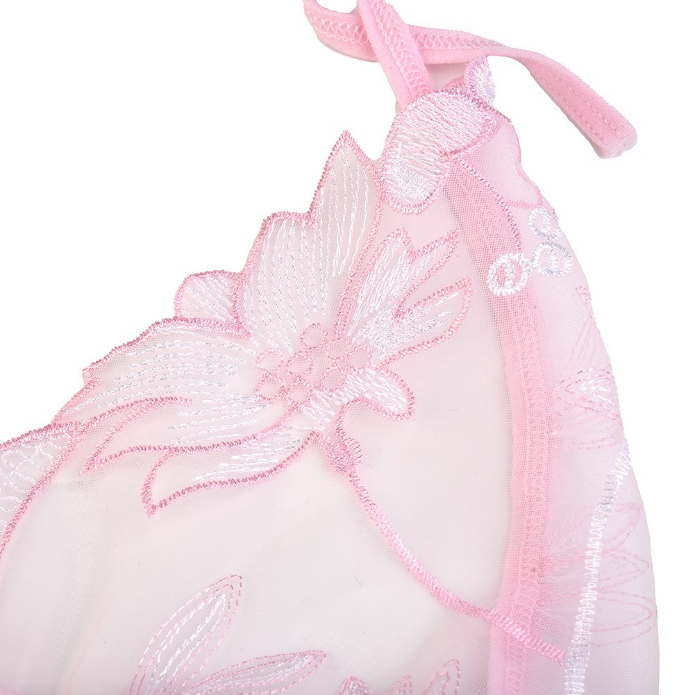 Women Underpant Nightwear All Seasons Breathable Knicker Lace Lingerie