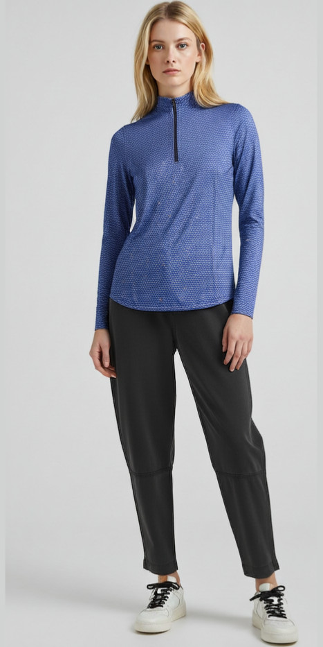 PETER MILLAR Womens SMALL First Light Lightweight Pullover Sun Protection $115