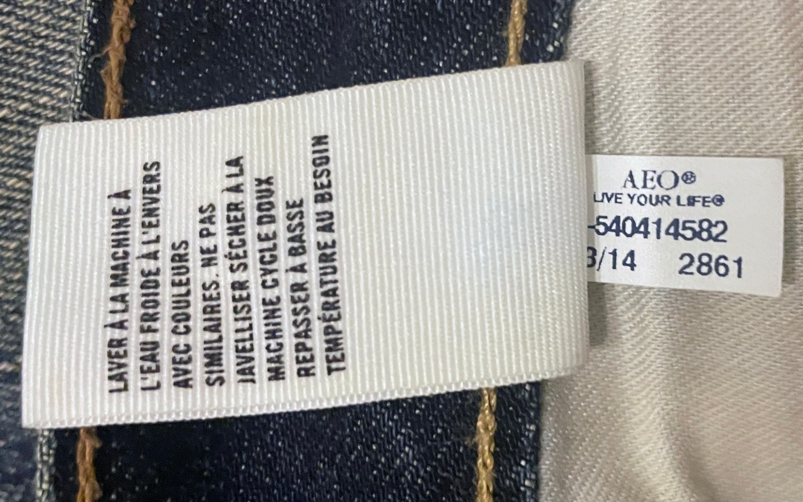 VTG American Eagle AEO Original Boot (bootcut) Jeans 34 x 34 100% Cotton Men’s
