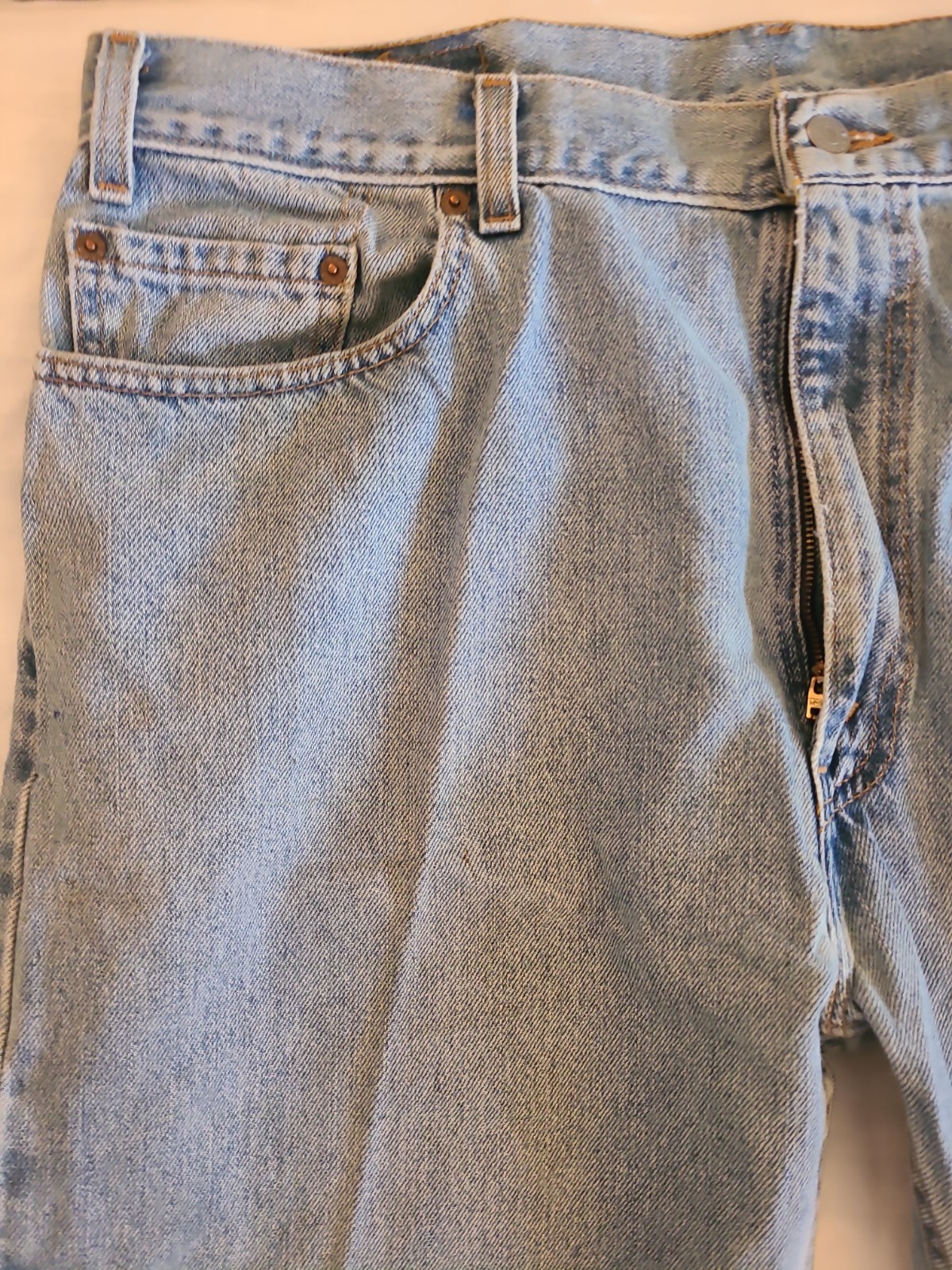 Levi’s Light Blue Bootcut Jeans Regular Fit Levi’s 505 Series Men