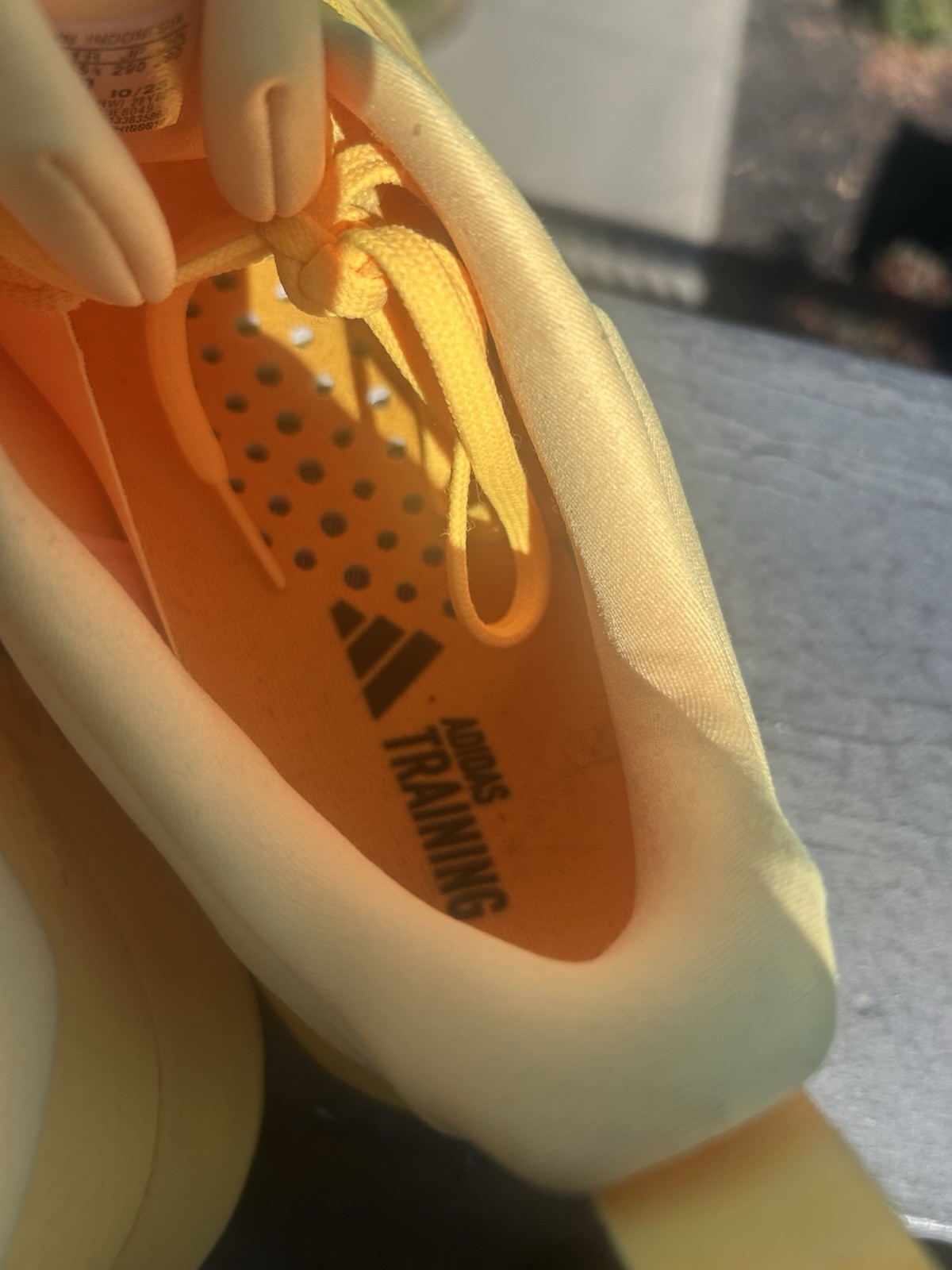 adidas Dropset 2.0 Spark Yellow Trainer Shoe