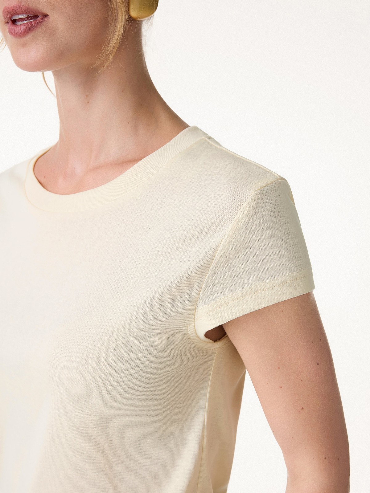 OGL Cotton-Linen Blend Cooling Essential Summer Tee