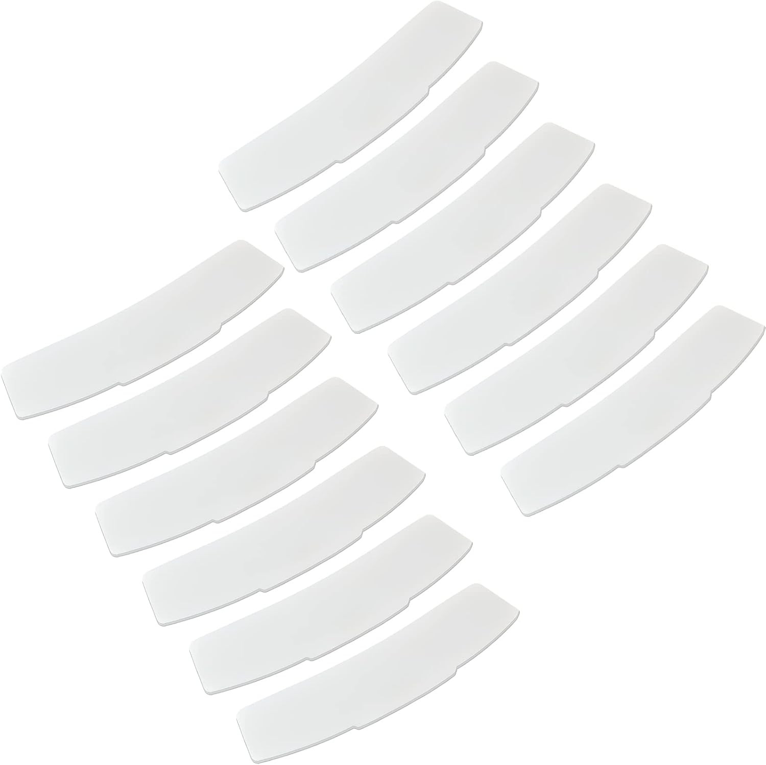Hercicy Tab Collar for Clergy Shirt White Priest Collar Tab Insert Shirt, 5.51 X