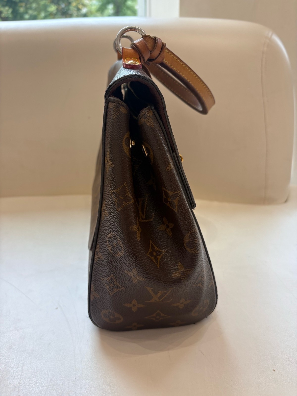 Louis Vuitton Pre-Owned Authentic Satchel Monogram 32.0x 22.5x 12.0 cm