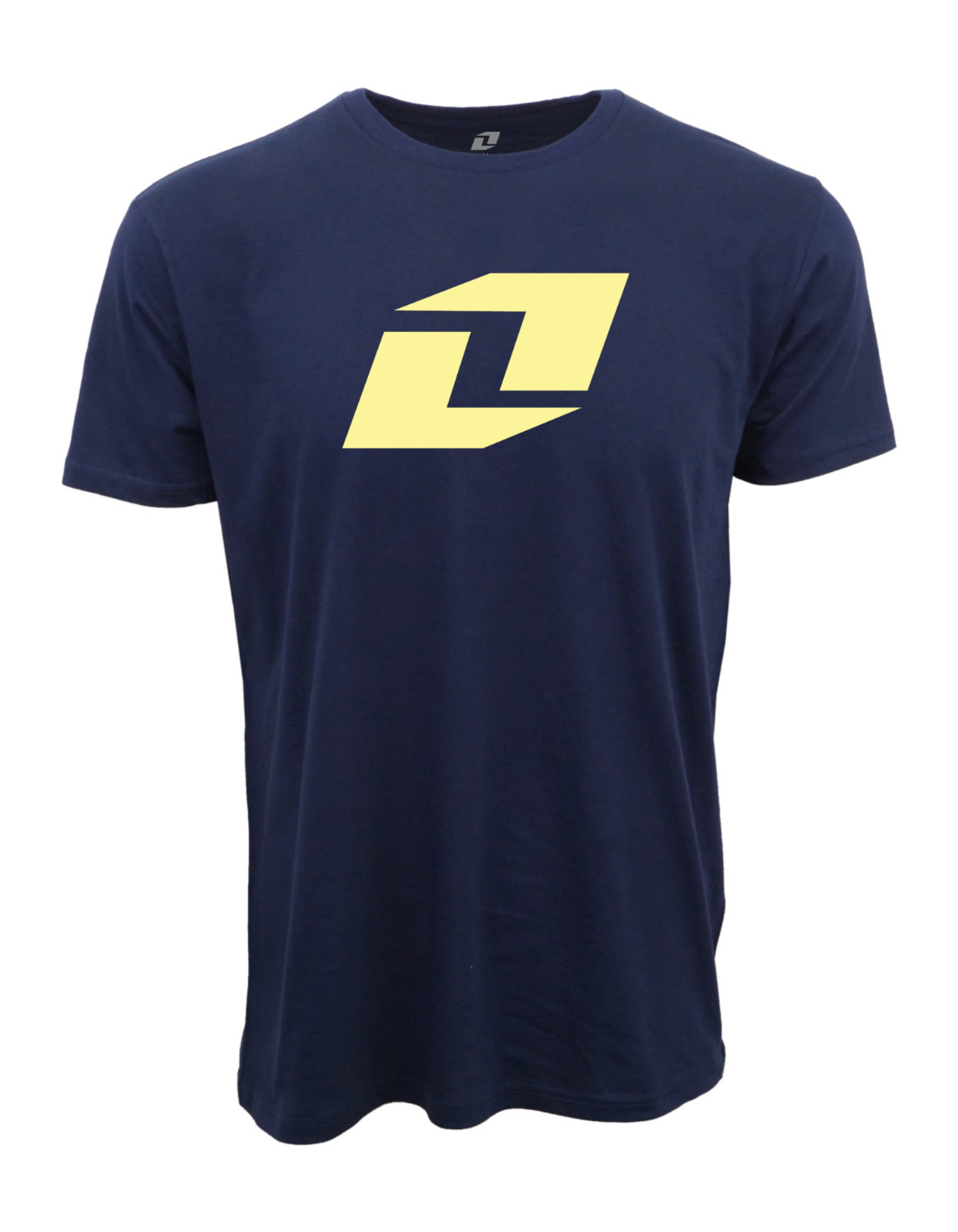 ONE INDUSTRIES ICON LOGO T SHIRT NAVY YELLOW