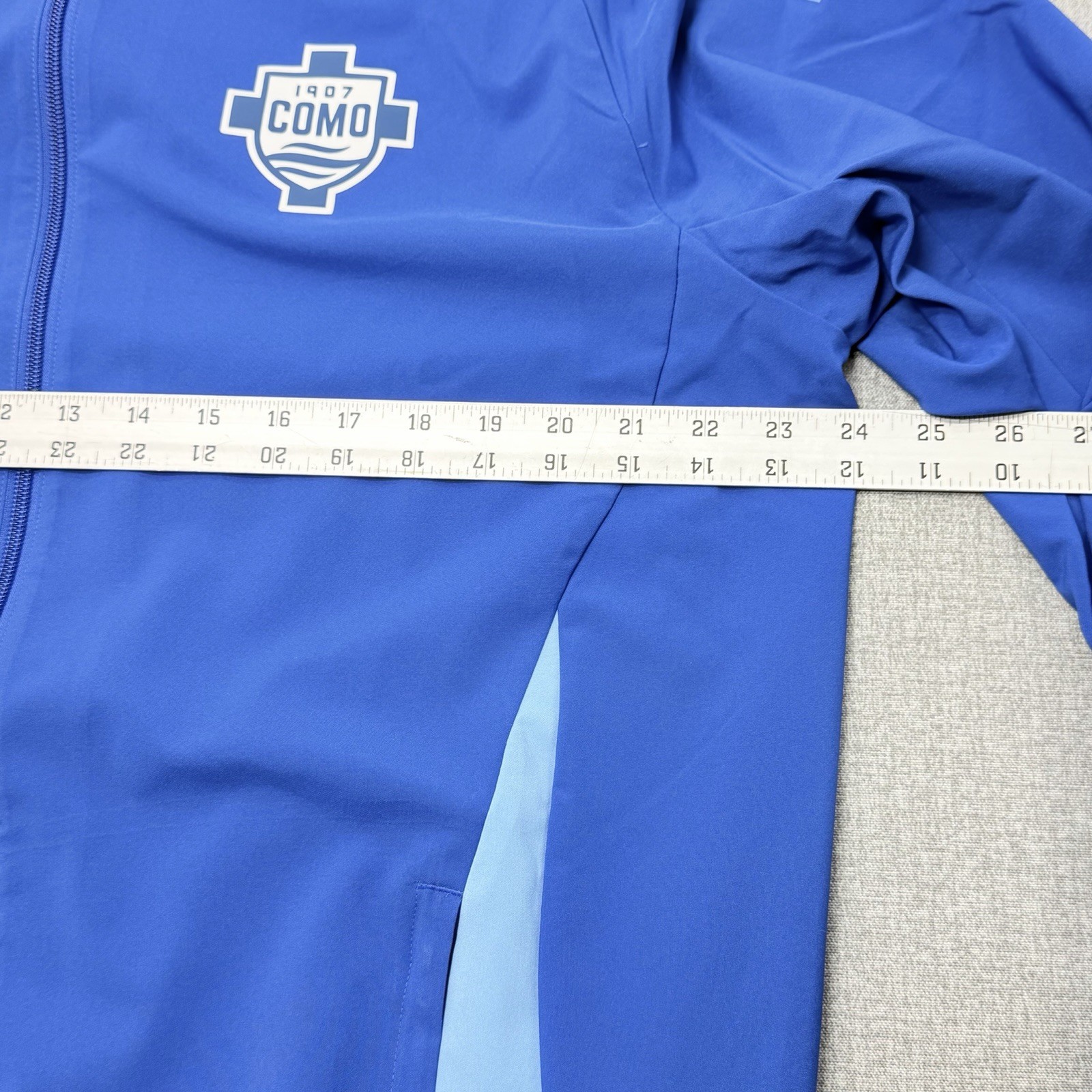 Adidas Como 1907 Tiro 24 Competition Soccer Track Jacket Mens L NWT Blue Serie A