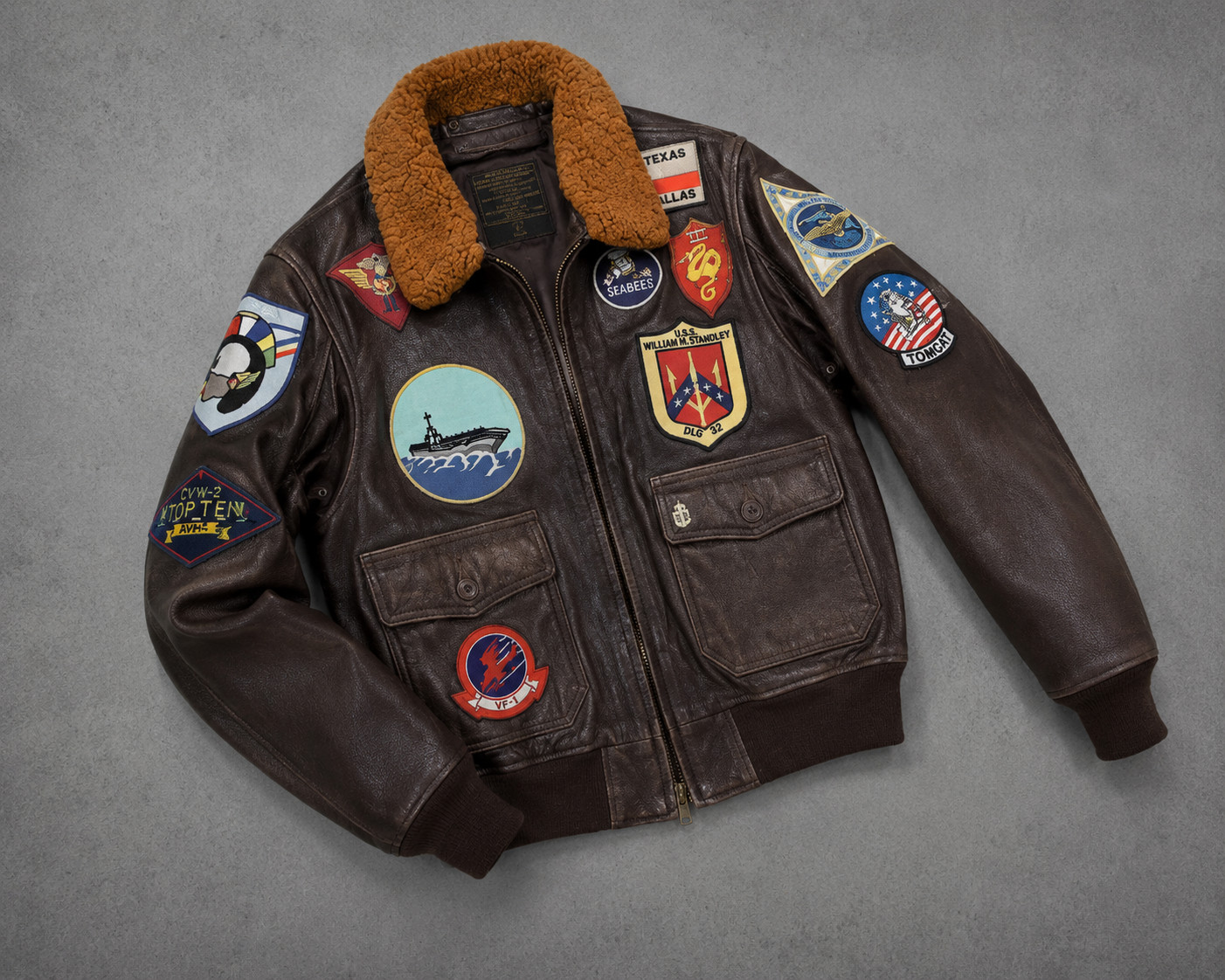 Men’s Pilot Bomber Leather Jacket – Maverick-Inspired Aviation Style