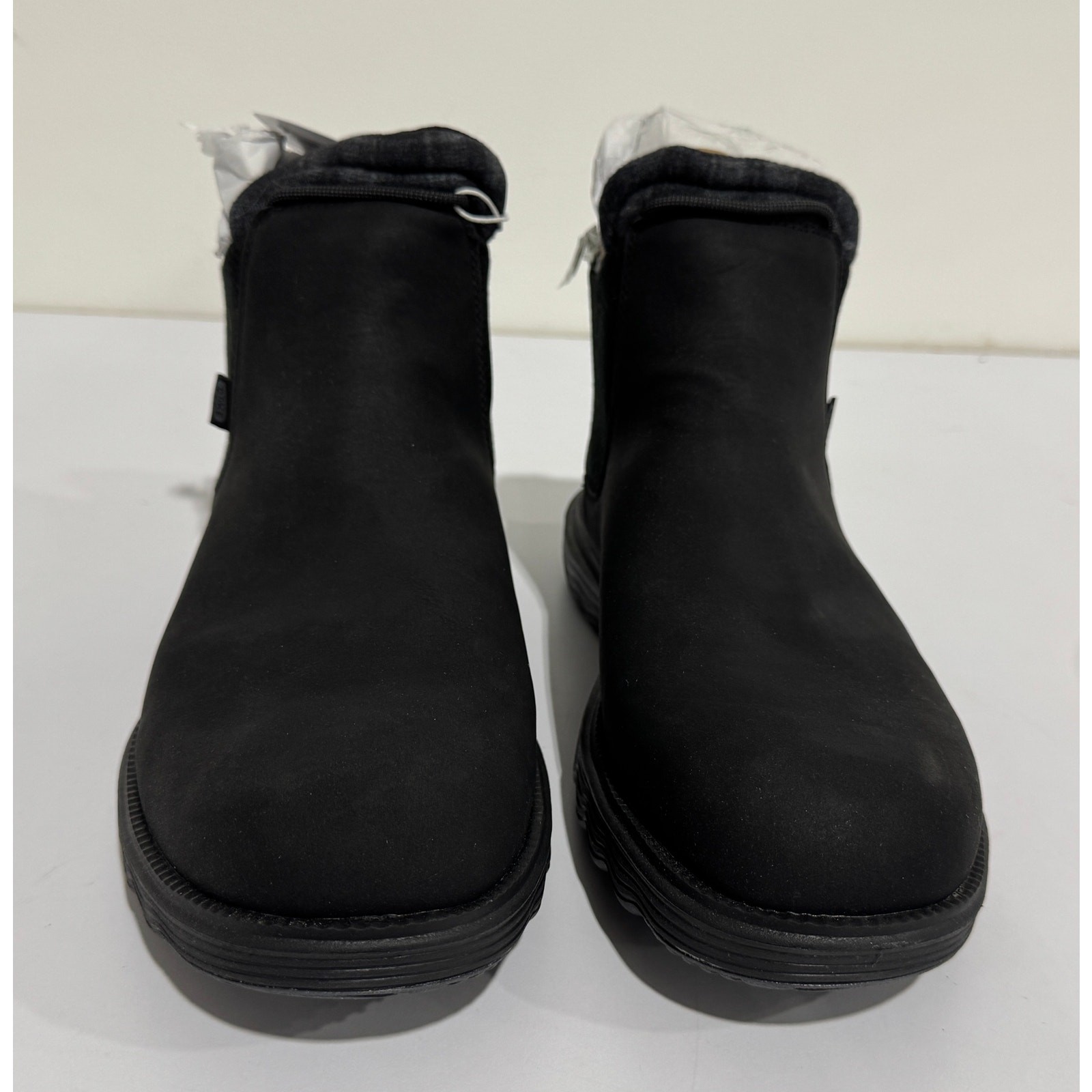 Hey Dude Men’s Branson Classic Boots Black Size 14 NIB #06S