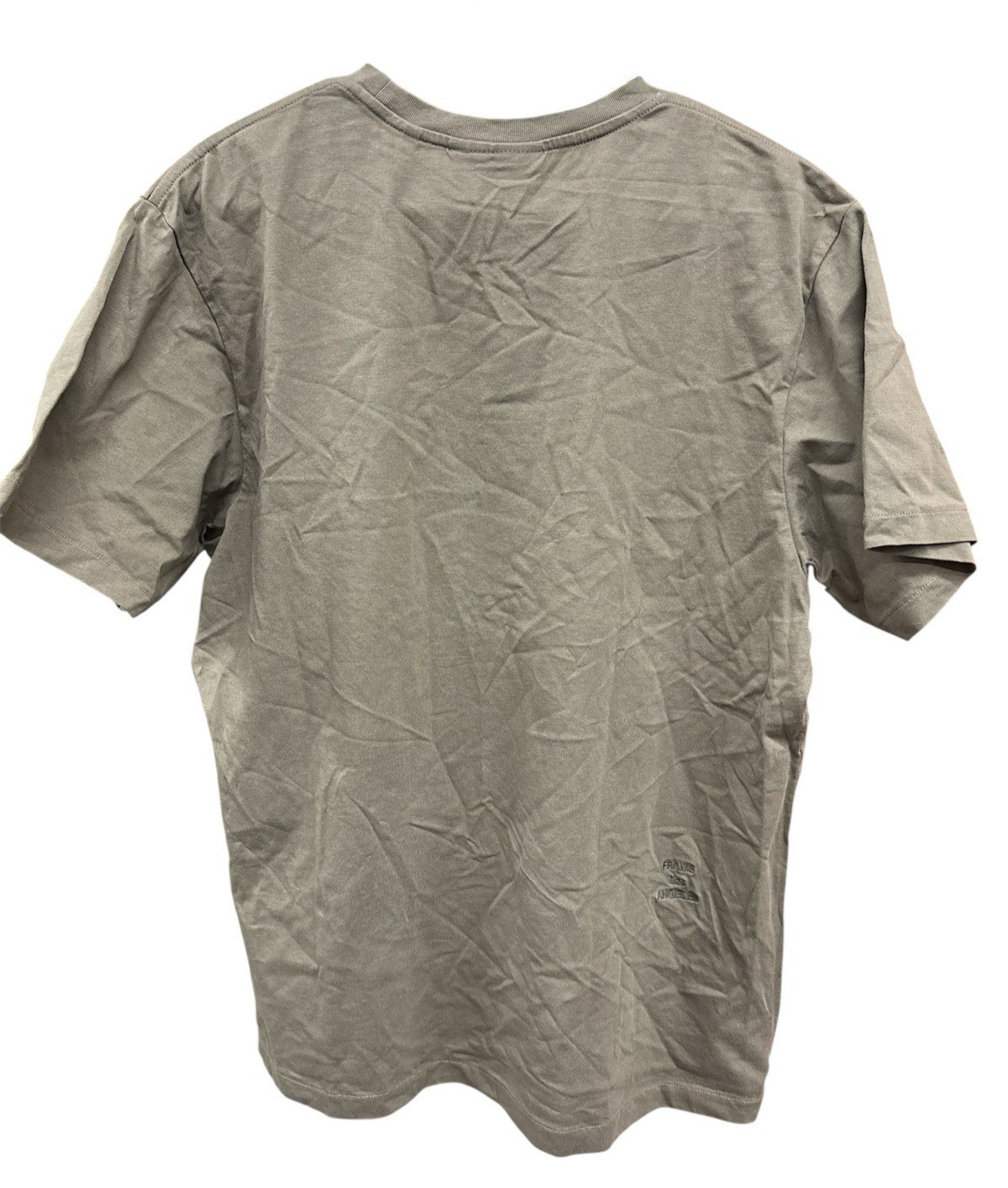 Frame Men’s Short Sleeve Logo Tee T-Shirt Soft Mocha/Brown US Size Small