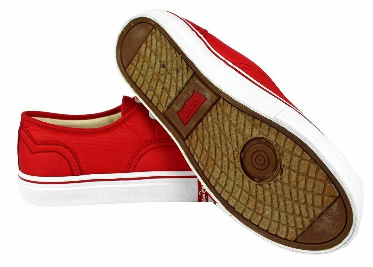 Levi’s Women’s Classic Premium Atheltic Sneakers Shoes Rylee 524342-01R Red