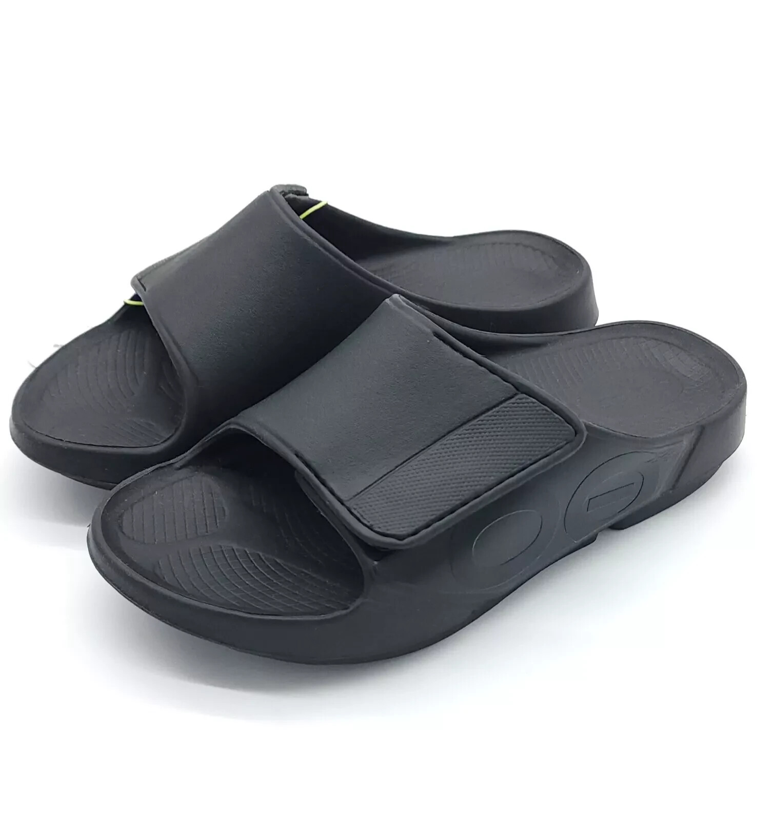 OOFOS D5062 Unisex Black OOahh Sport Flex Slide Shoes Size M-10 W-12