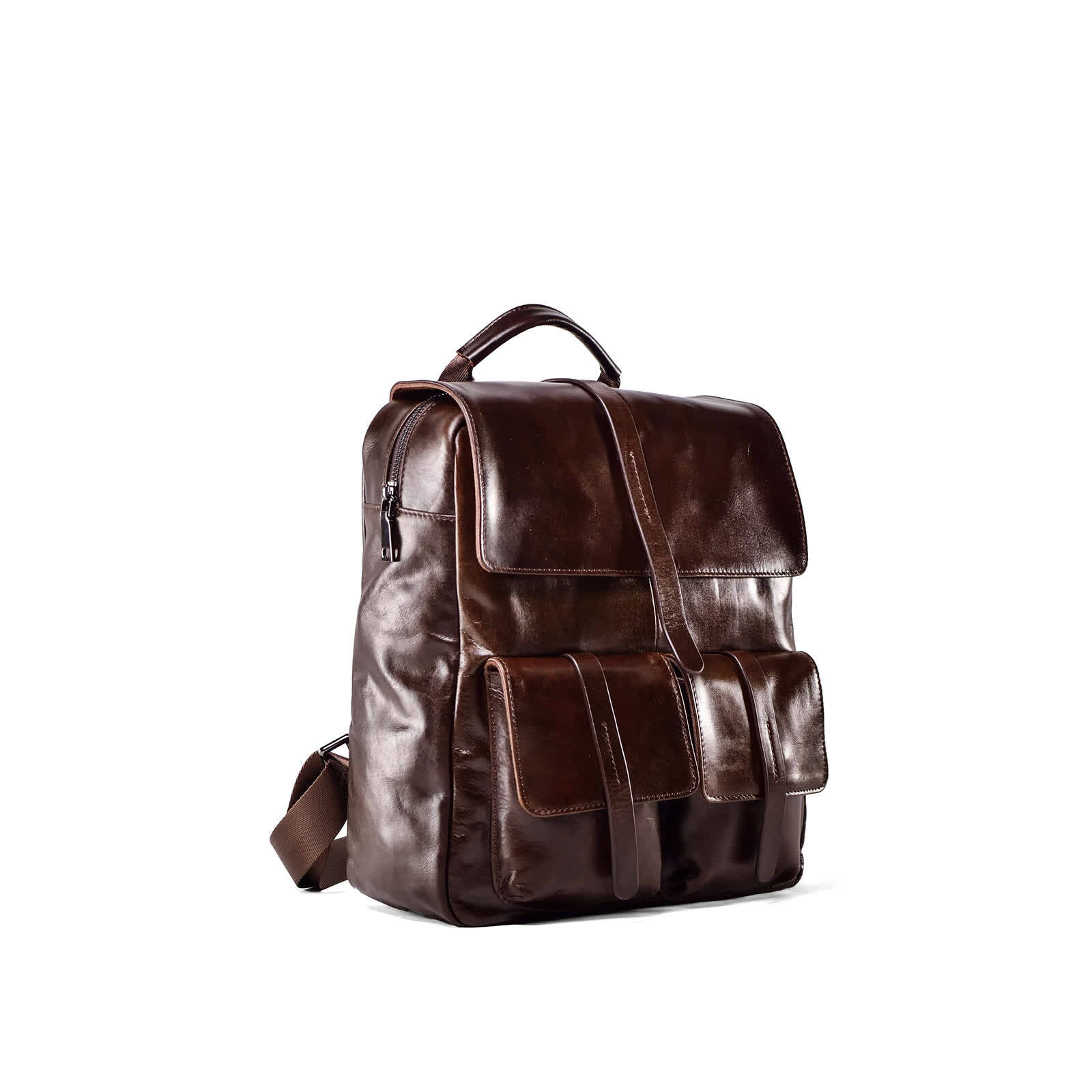 Erivis Womens Leather BACKPACK Bag Shoulder Black Soft Travel Ladies Girls Large
