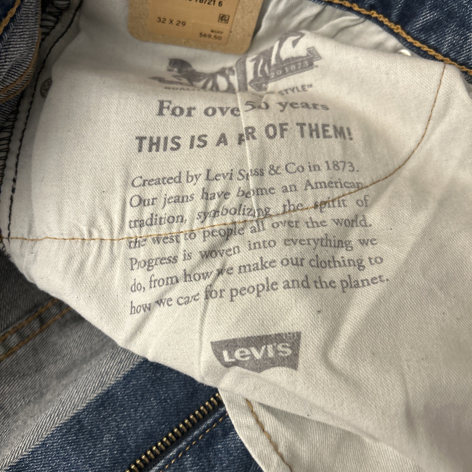 Levis 505 Mens Stretch Jeans Straight Leg Reg Fit Med Wash Sz31,32,33,34,36,38
