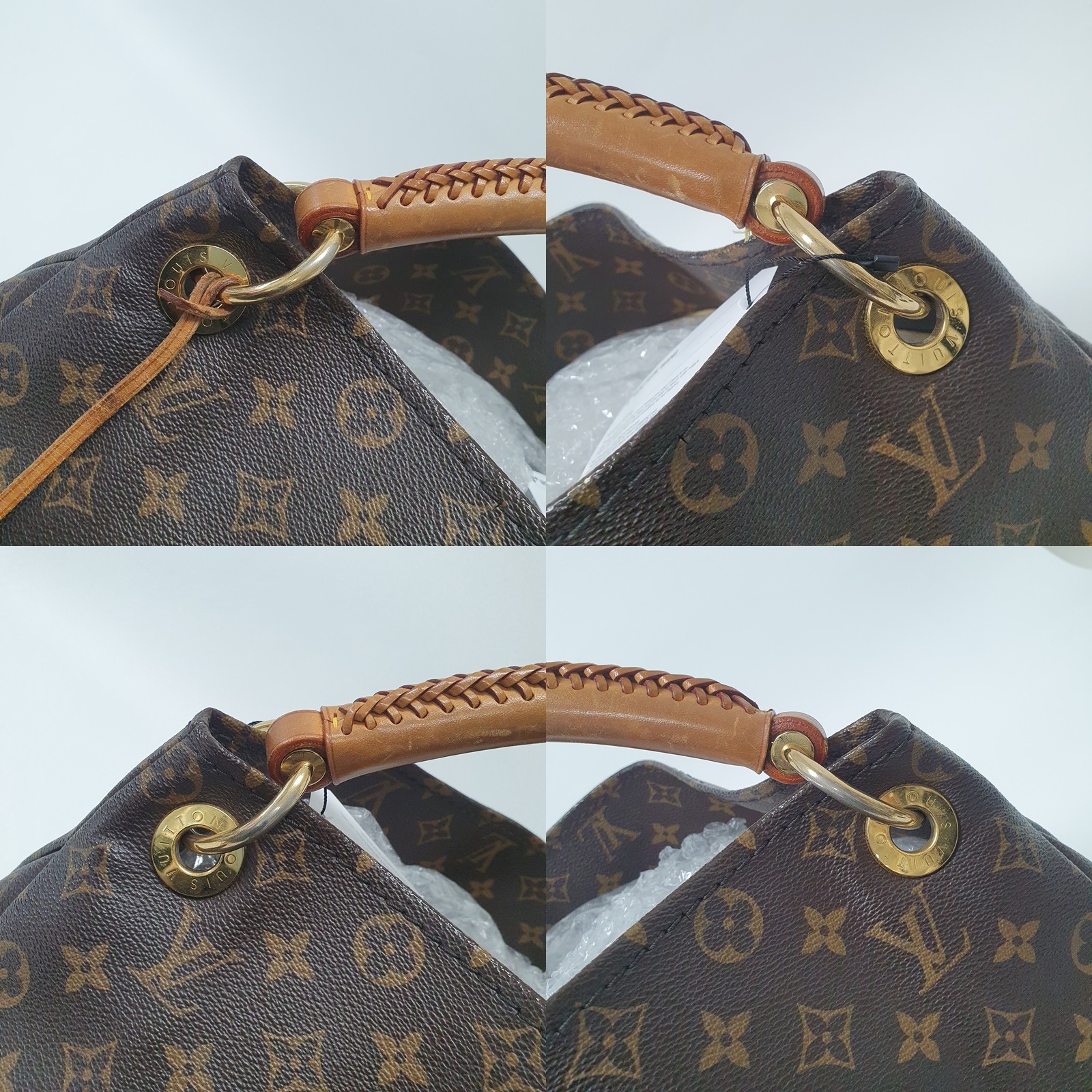 Authentic Louis Vuitton Artsy MM Monogram M40249 Guaranteed Genuine Daily CLA617