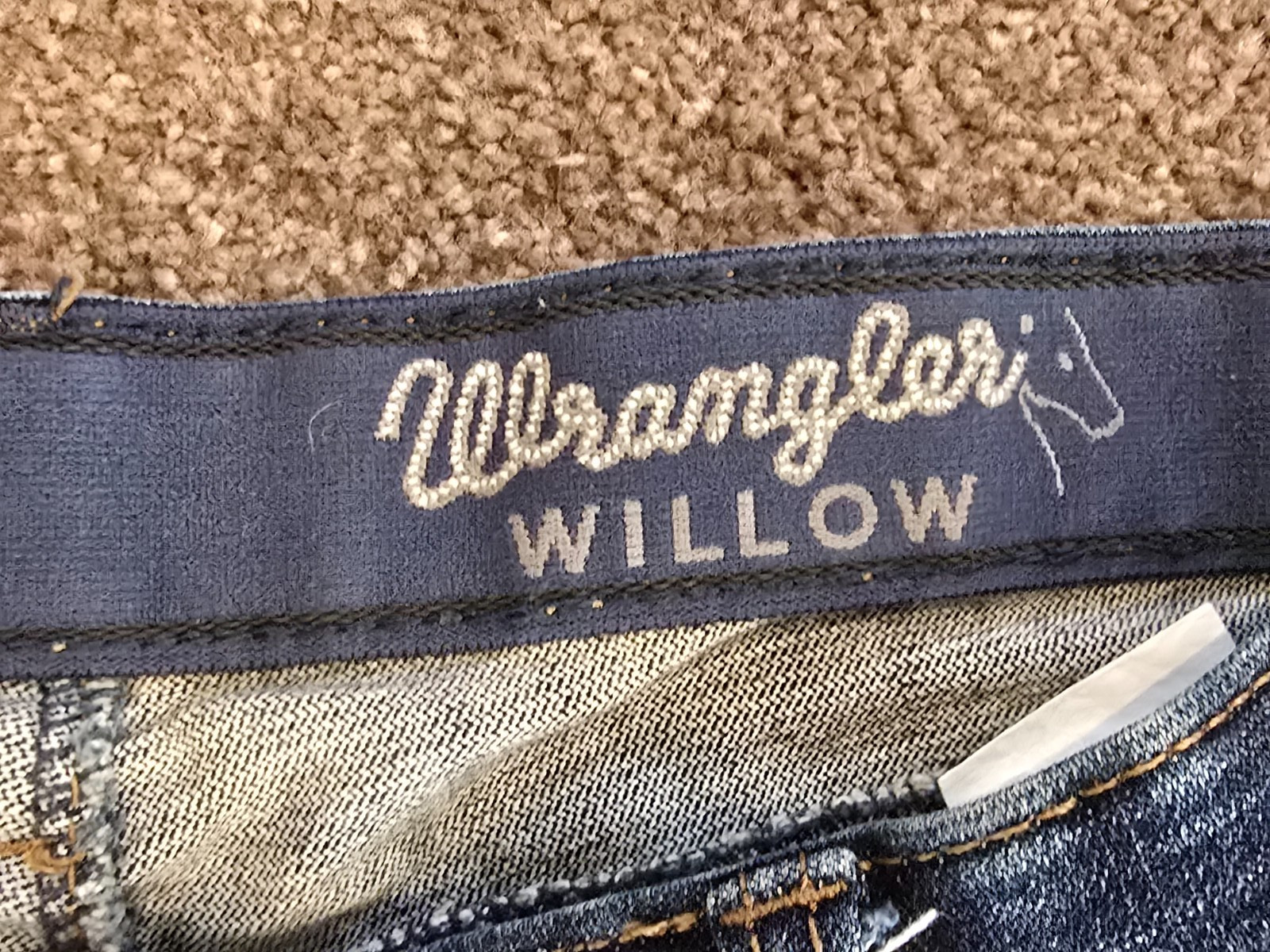 Wrangler Willow Jeans Women’s Size 11 x 36 Ultimate Riding Jean – Bootcut