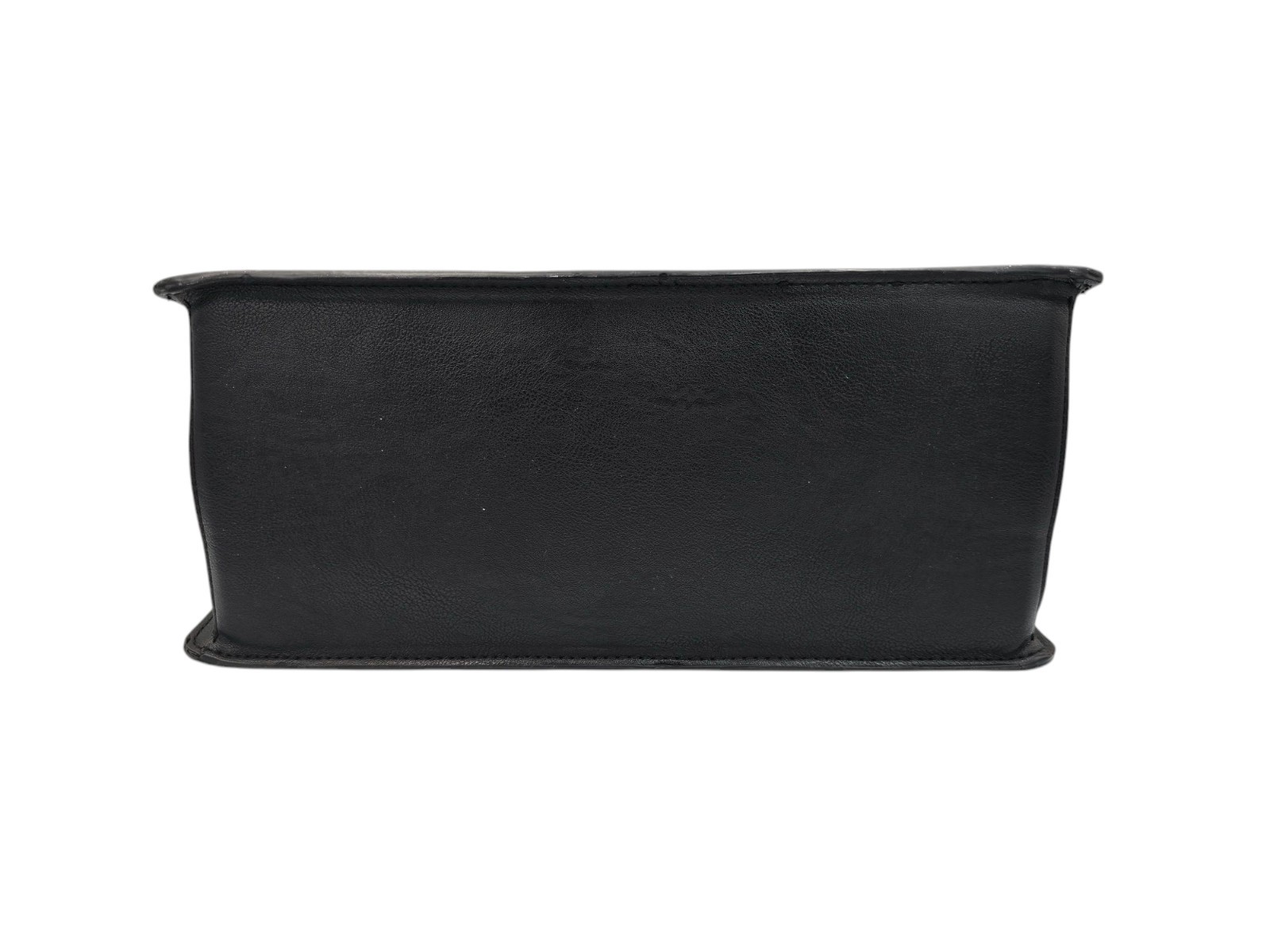 Large Tahari Double Handle Purse Tote Bag 13.5″x10.25″x6″ Black Very HTF RARE