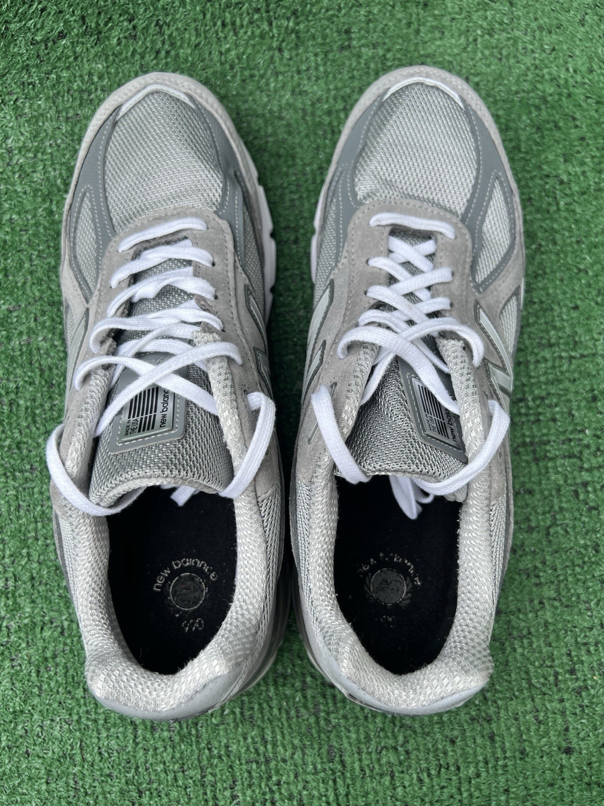 New balance 990 V4 U990GR4 Men’s running sneaker Shoes US Size 11D Used No Box
