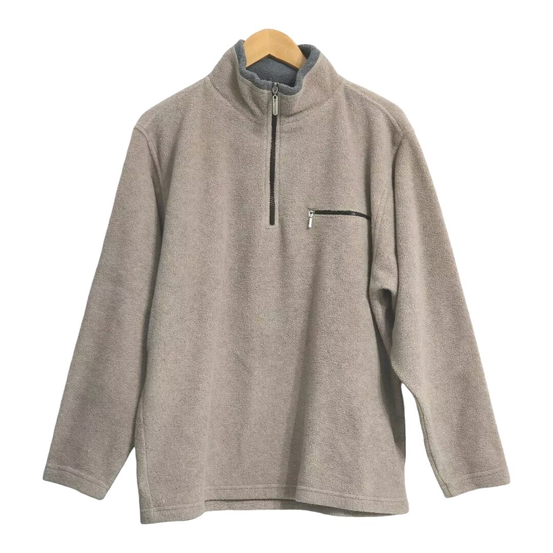 Footlocker Half-Zip Pullover Fleece Sweaters Medium