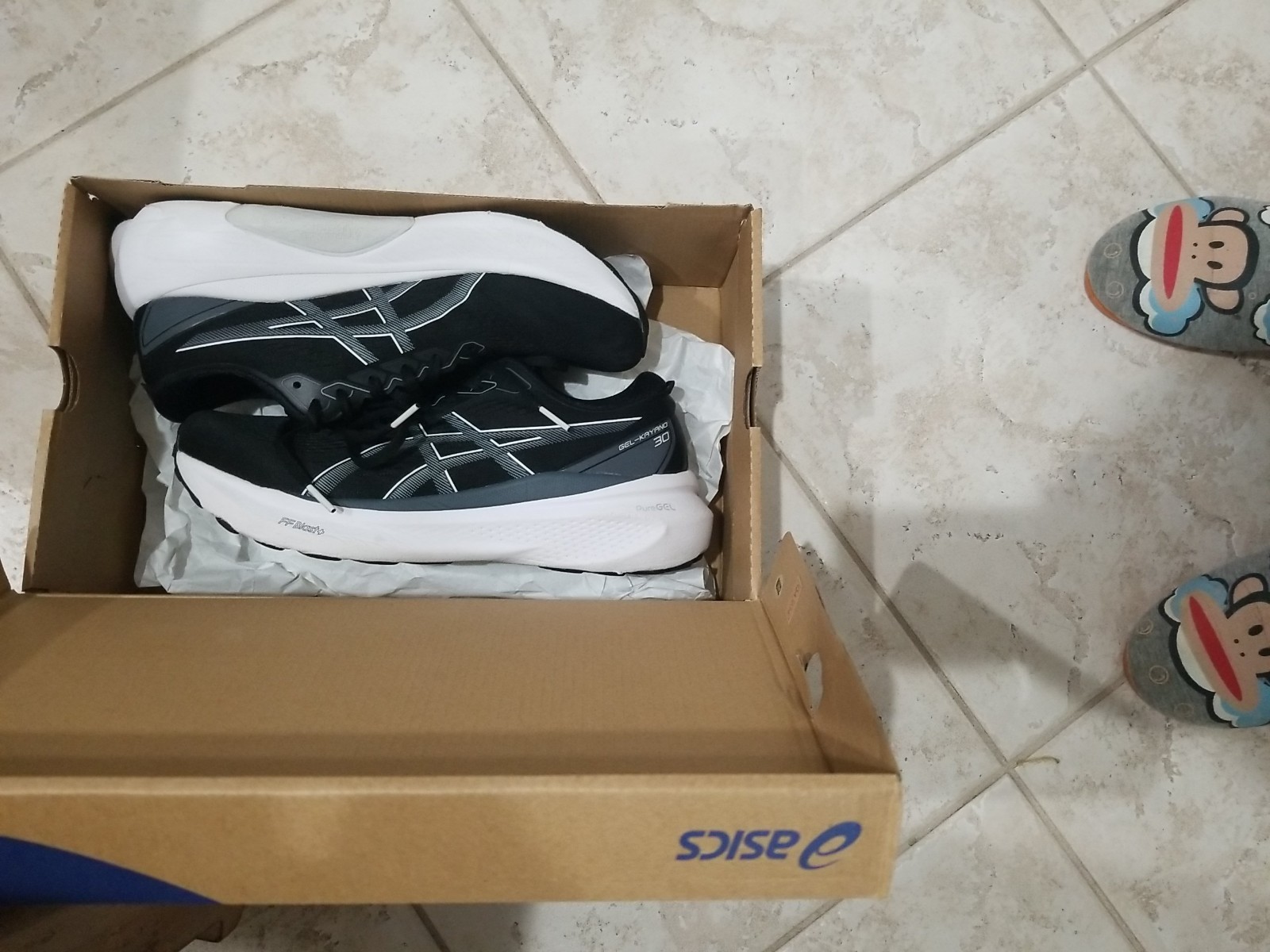 Asics Gel Kayano 30 Black Sheet Rock
