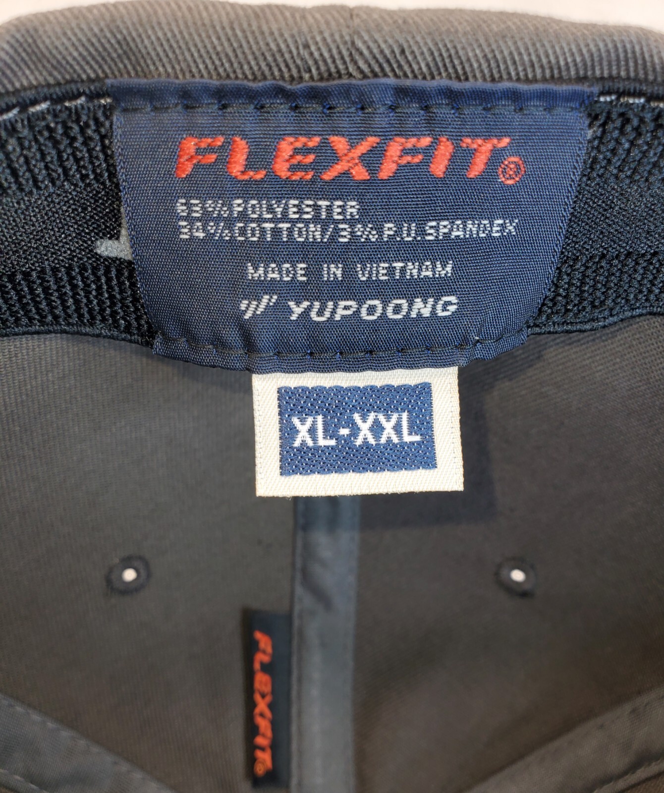 XXL / PETERBILT Patch Flexfit 6277 Combed Cotton Dark Gray XL/XXL 7 1/2″ – 8″