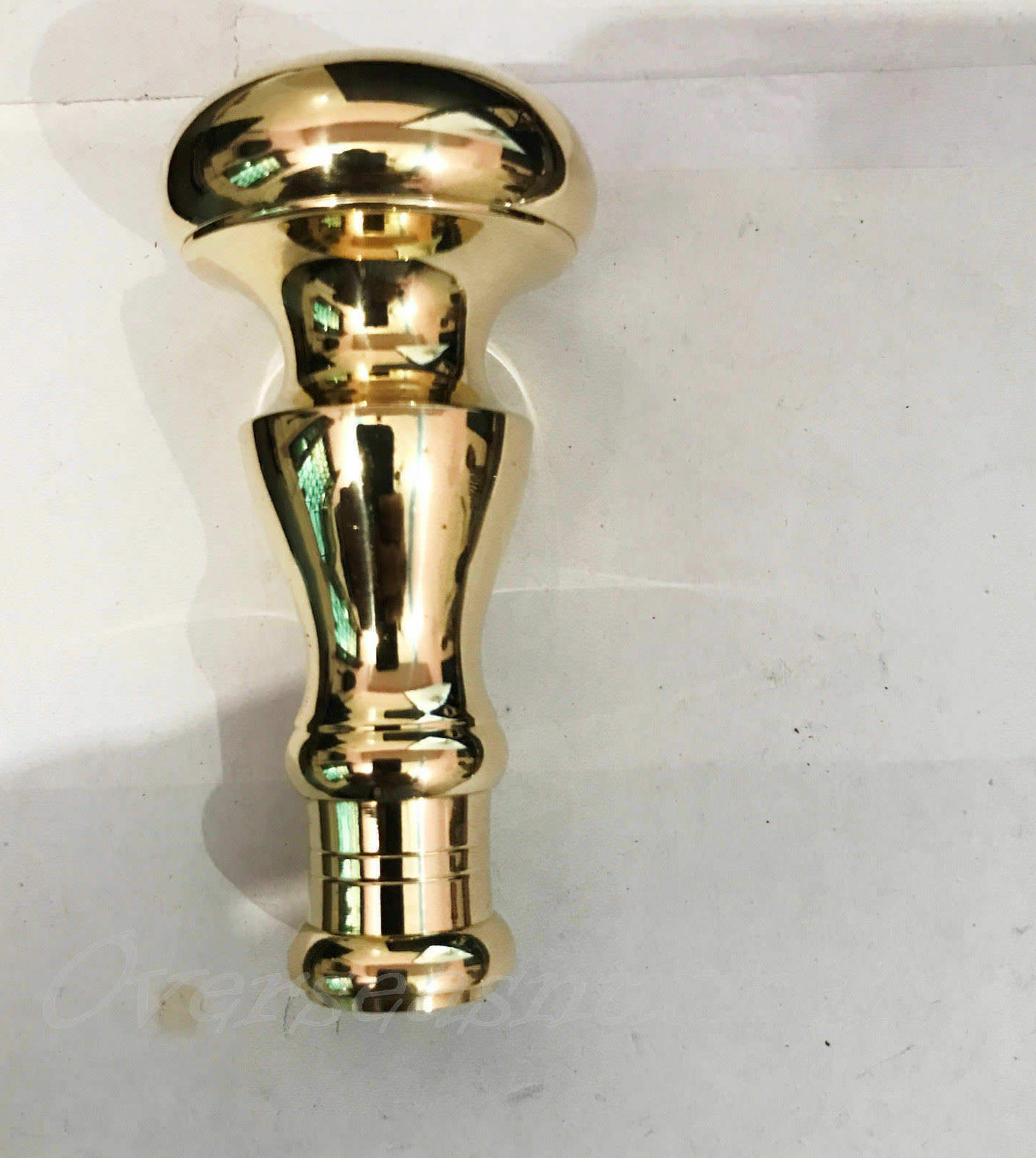 BUYER CHOICE CUSTOMIZED MADE NAME OR LOGO BRASS HANDLE WALKING STICK CANE GIFT