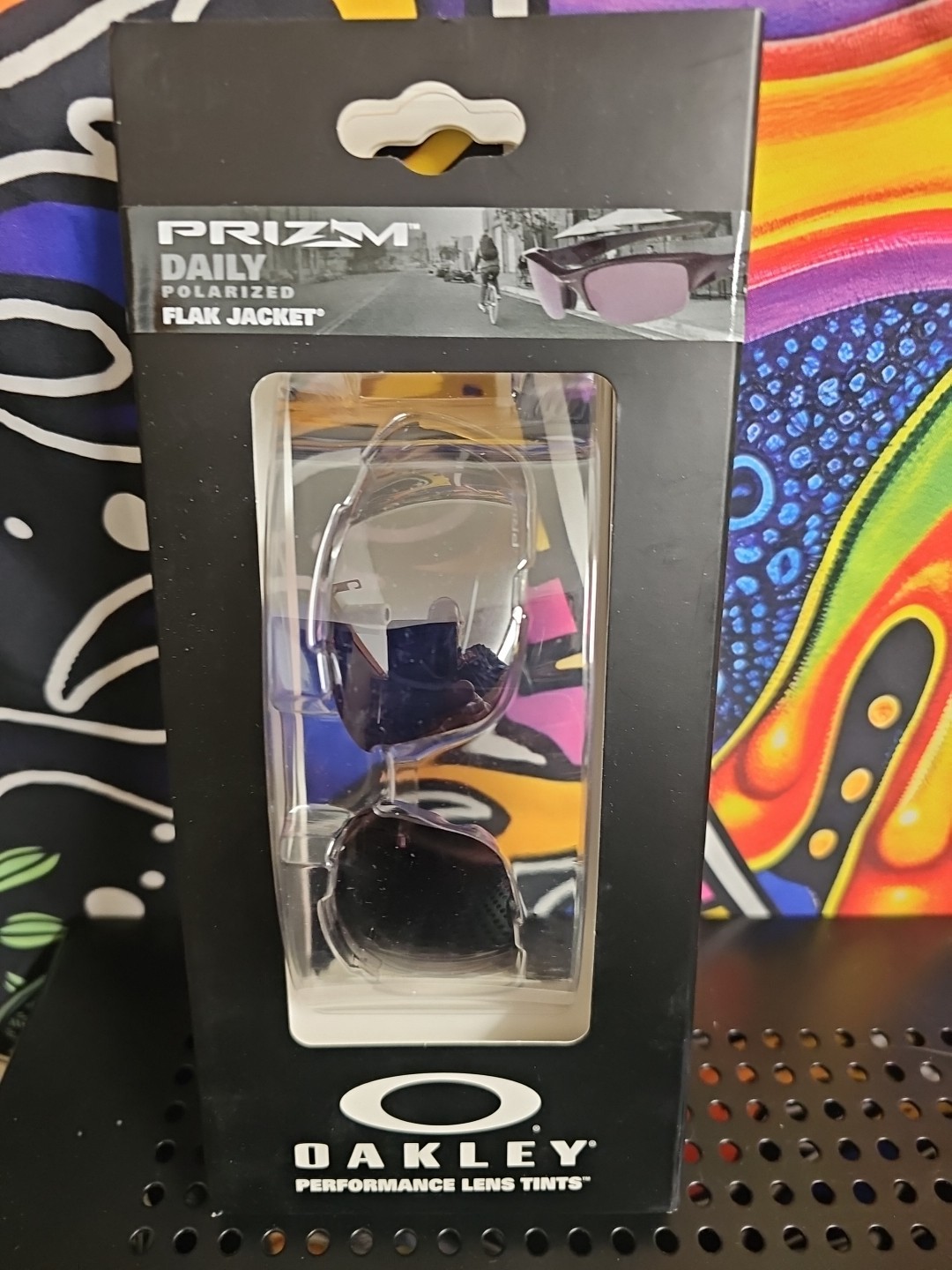Oakley Flak Jacket Prizm Daily Polarized Replacement Lens. AOO9008LS See Pics