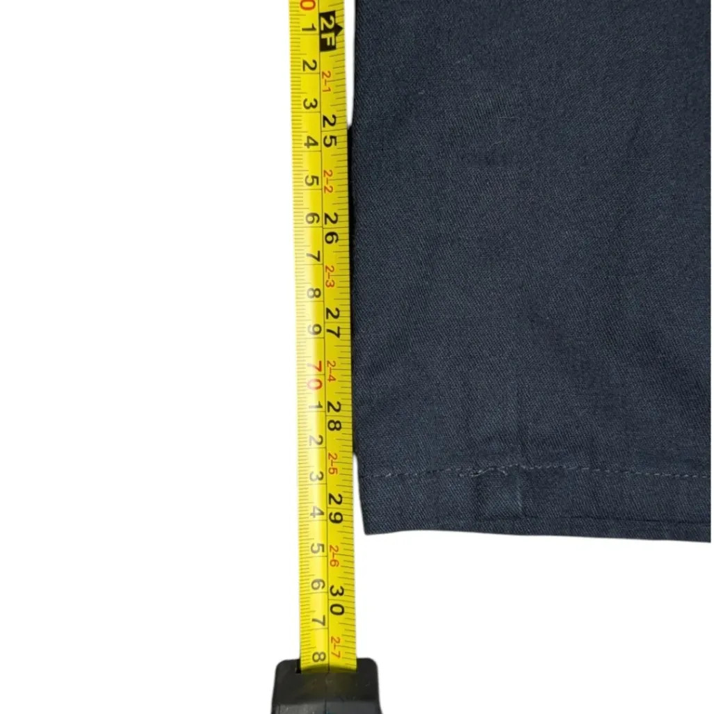 Dickies Men’s Trousers — Polyester Cotton Blend — Navy Blue — Size 32×30