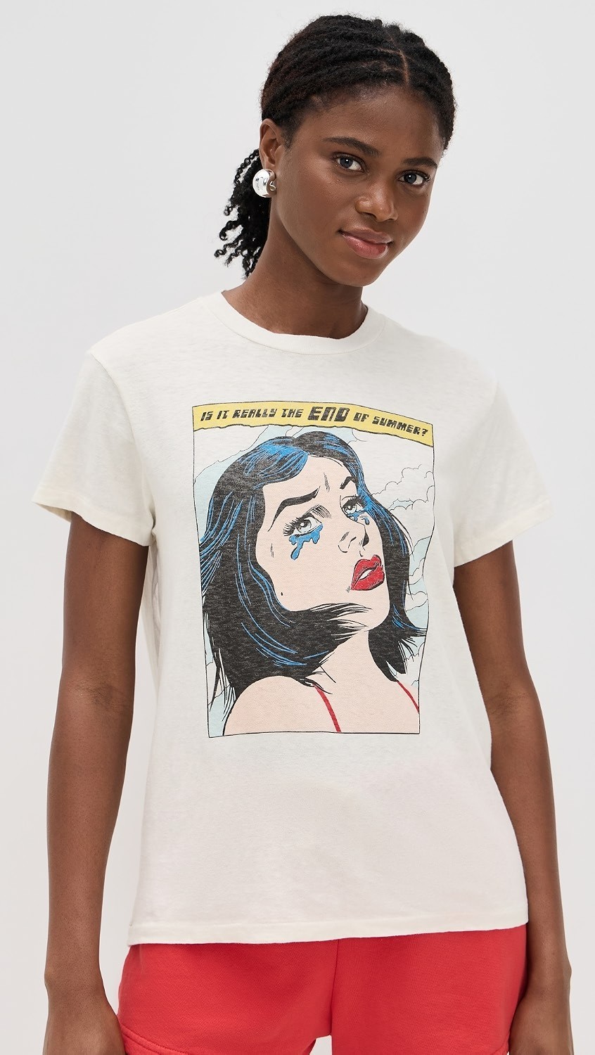 RE/DONE-70s Summer Loose Tee-Size M-MSRP $170
