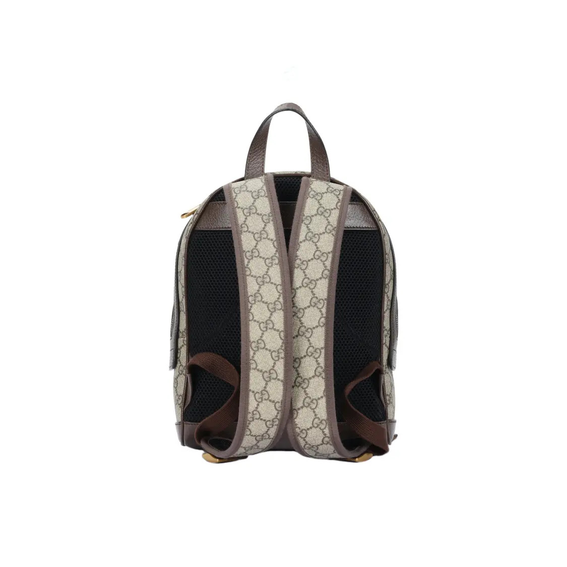 Gucci Ophidia Vintage Logo Striped Ribbon Backpack Small Unisex 8.6x6x11.4 in