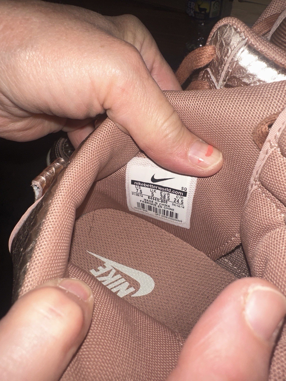 Nike Dunk Sky Hi Cut Out Premium 7.5 (Women’s): Metallic Red Bronze / Gum Brown