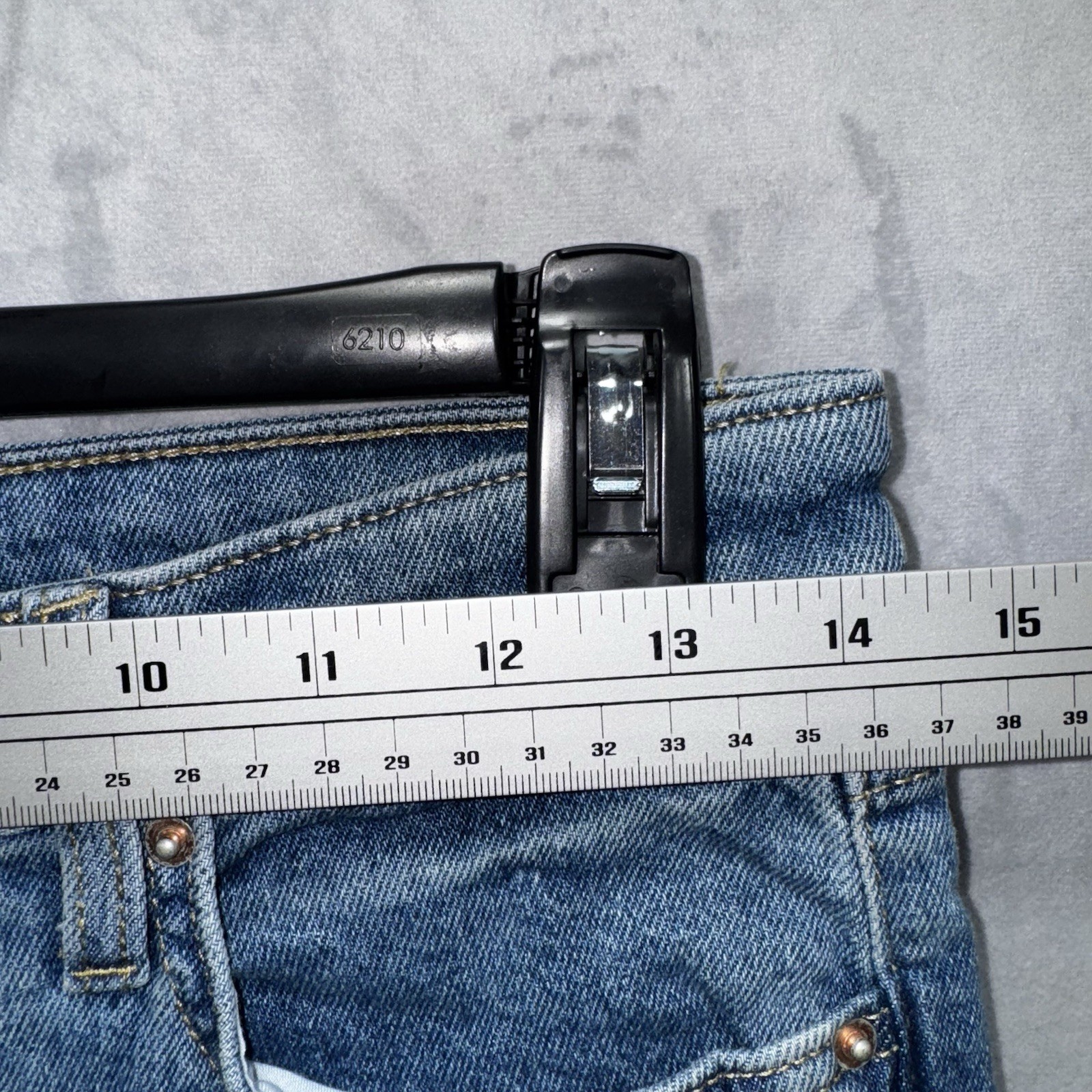 Wild Fable Highest Rise Straight Jeans Sz 6 Blue 5-Pocket Button Fly Medium Wash