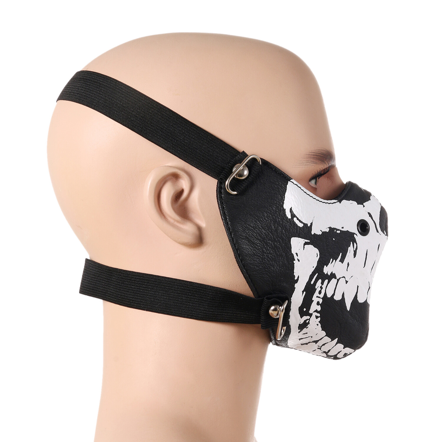 Punk Seal Skull Half Face Mask Ski Neck Snowboard Motorcycle Biker Protection
