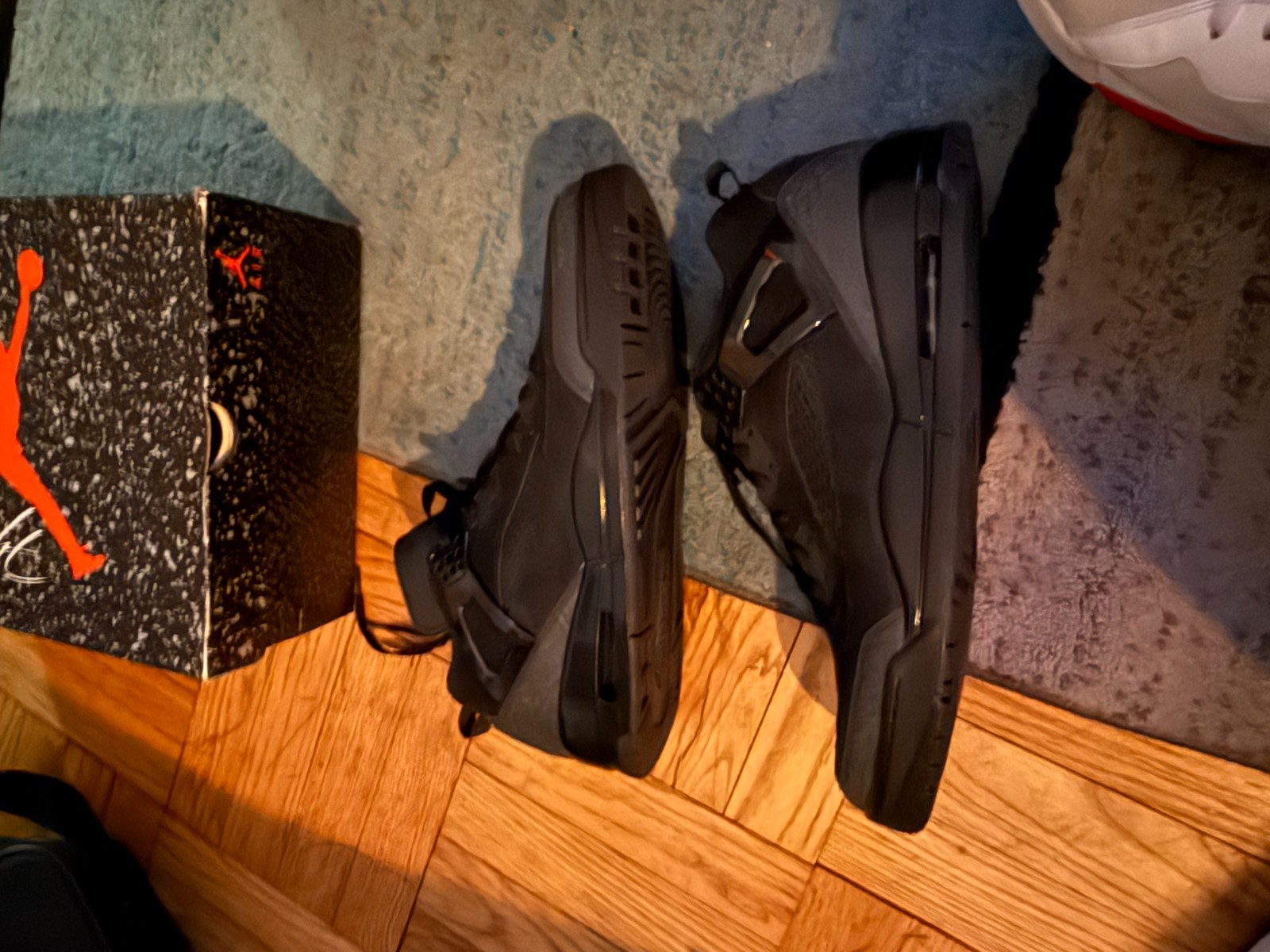 Jordan Spizike Low “Black Cat” NEW! Mens 14 FQ1759-001 Black Anthracite OG Box