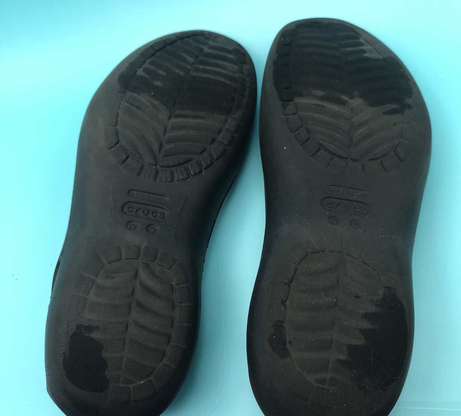 Crocs Kadee Shoes Womens Size 9 Black Ballet Flats Casual Comfort Slip On