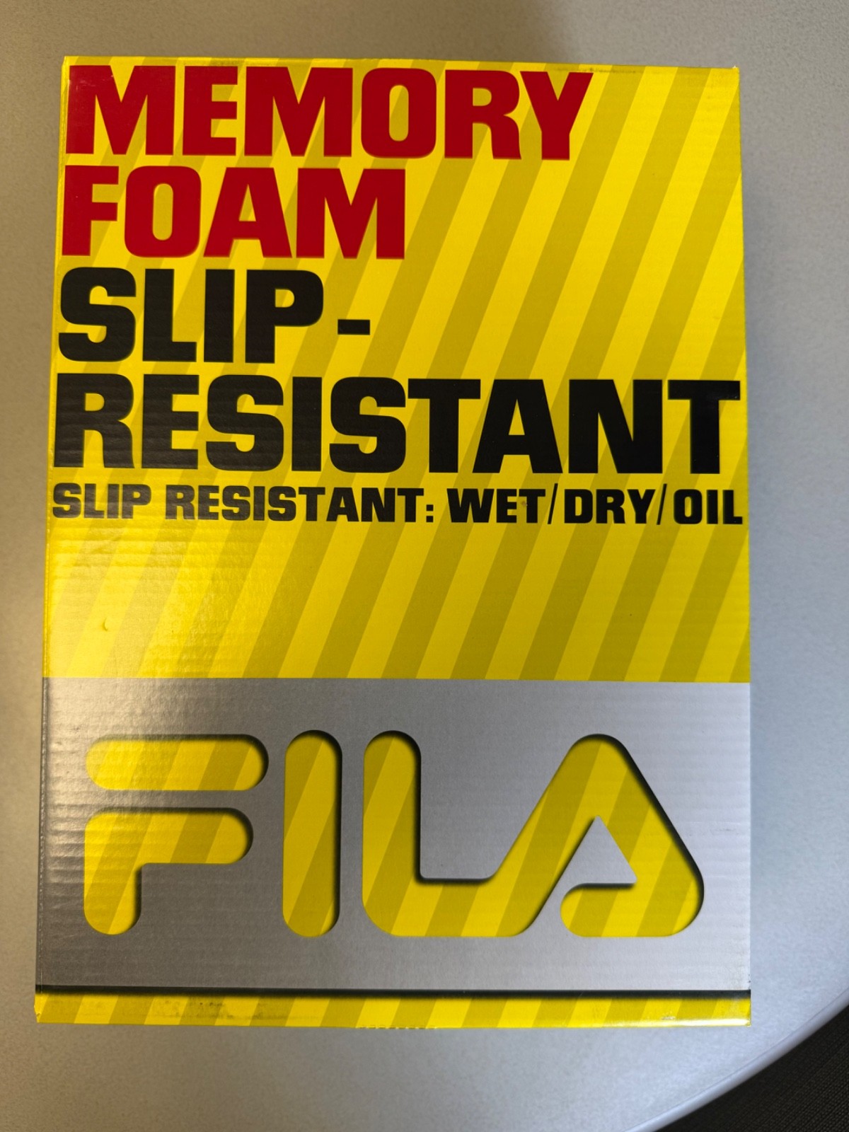 Womens Fila Workshift SR Non-Skid Slip-Resistant Memory Foam Work Shoes (8)