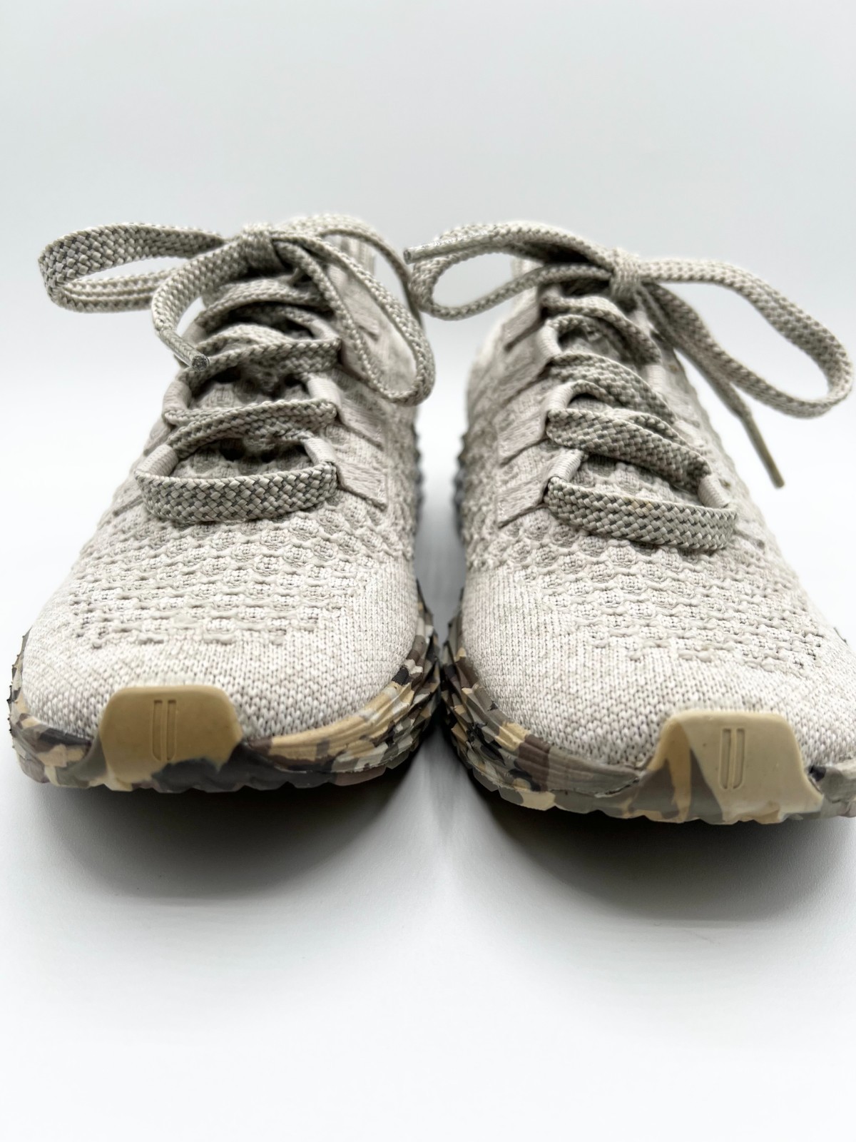 NoBull Allday Knit Sneakers /Trainers in Beige Camo UNISEX US Size M6 / W 7.5