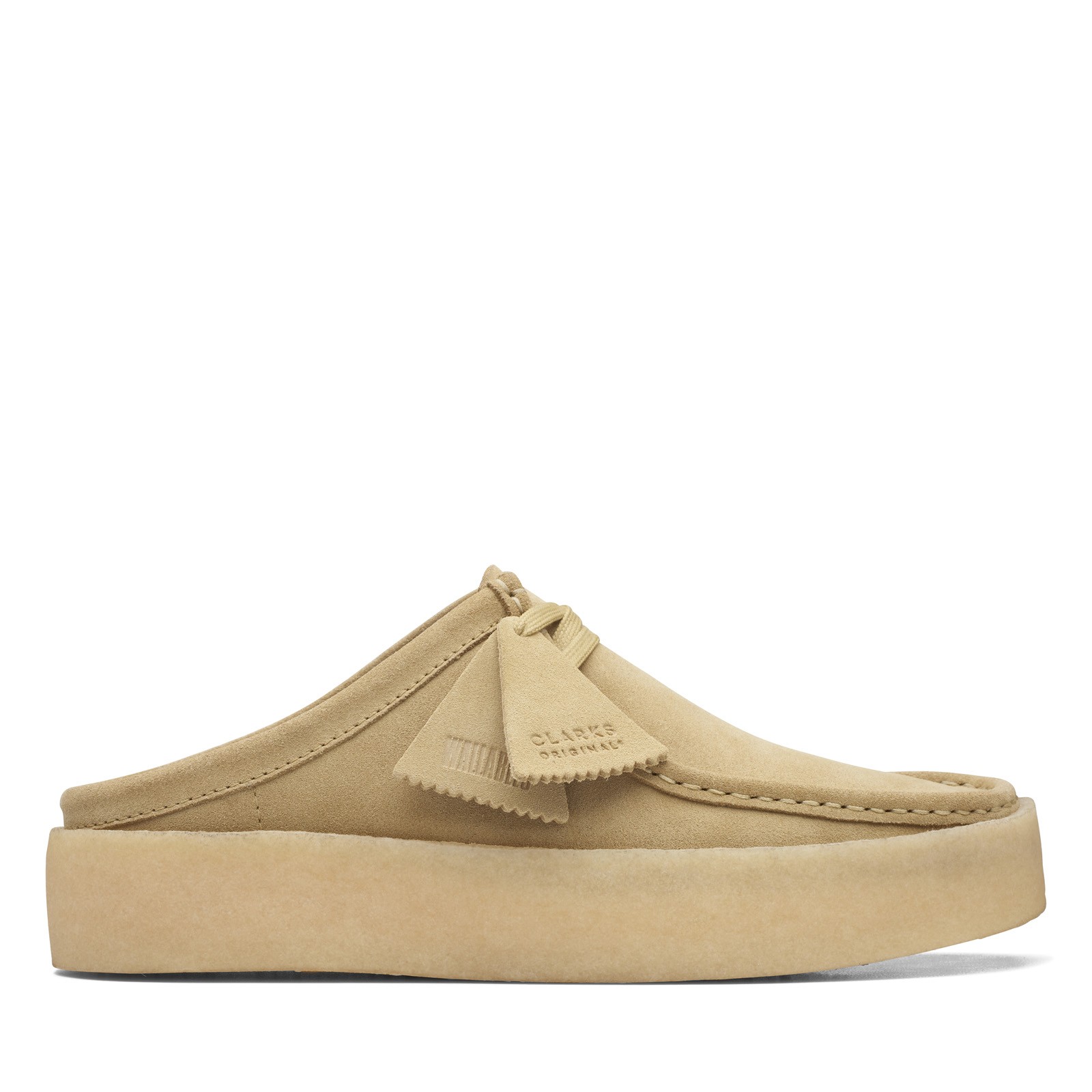 Clarks Wallabee Cup LO 26169187 Mens Beige Loafers & Slip Ons Casual Shoes