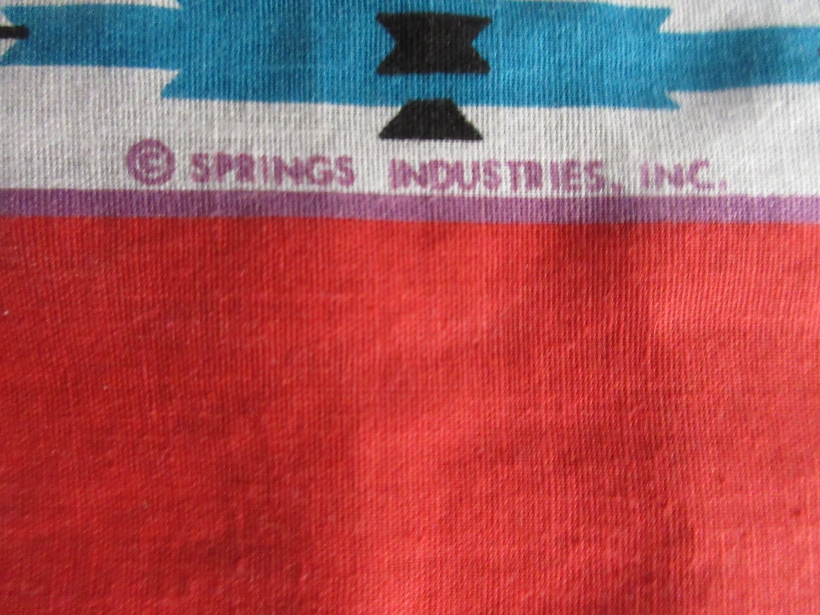 Bandana Rodeo Southwest Tribal Geometric Multi-color Print 21” Square Springs In