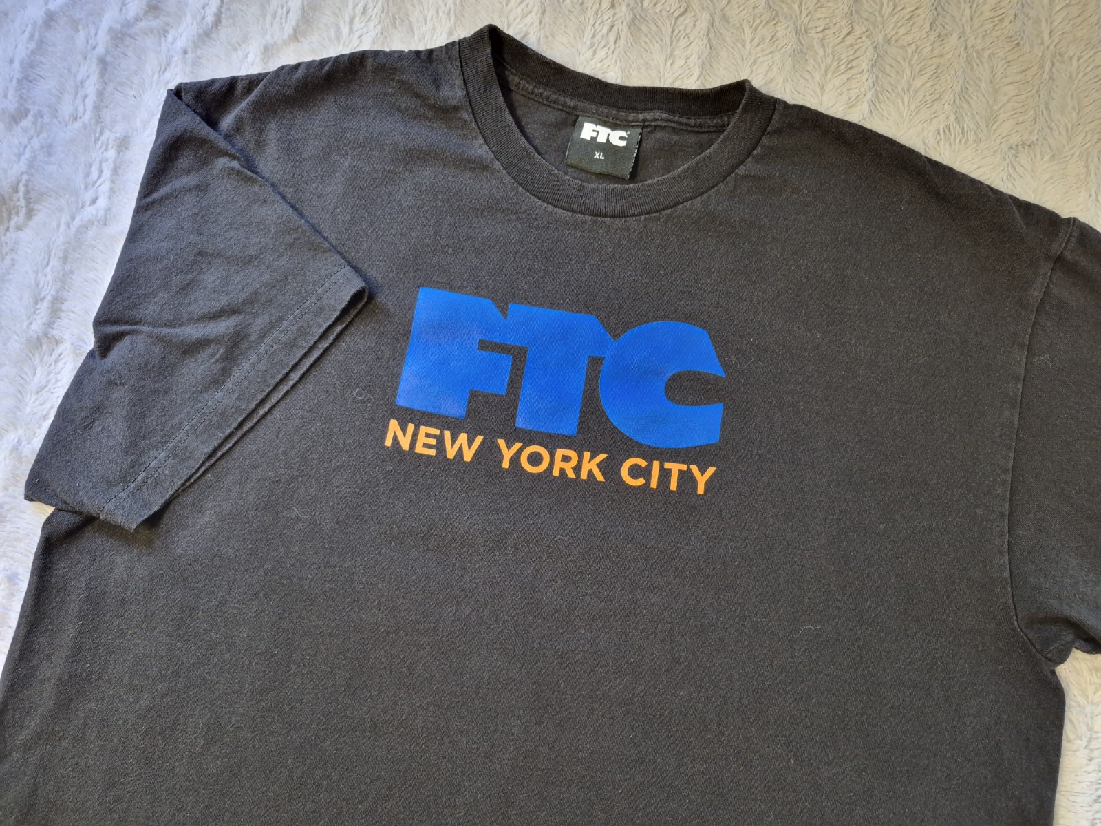 Vintage FTC Skateboarding SF/NYC For The City T-shirt Men’s XL New York Black