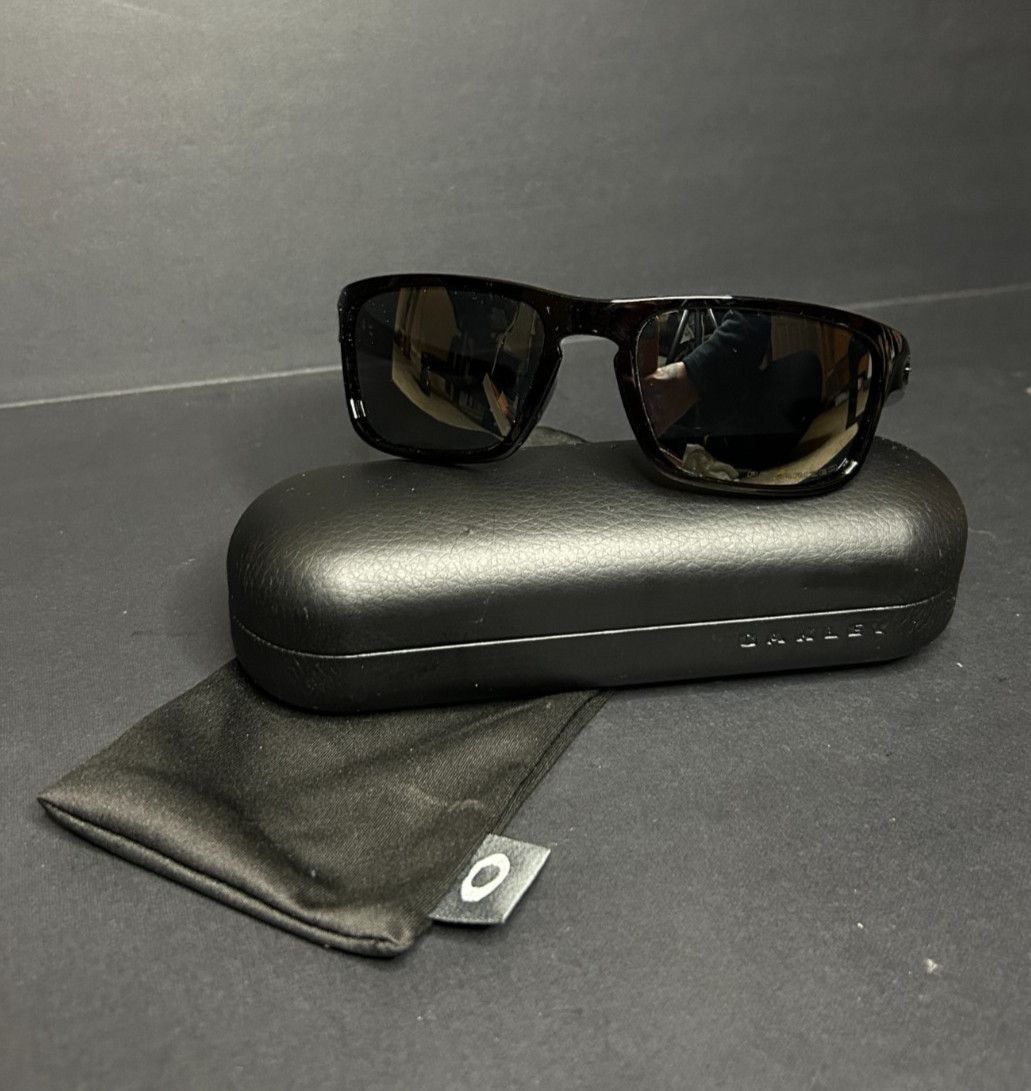 Oakley Sunglasses Polarized Sliver Stealth Black Polished Iridium OO 9408 05