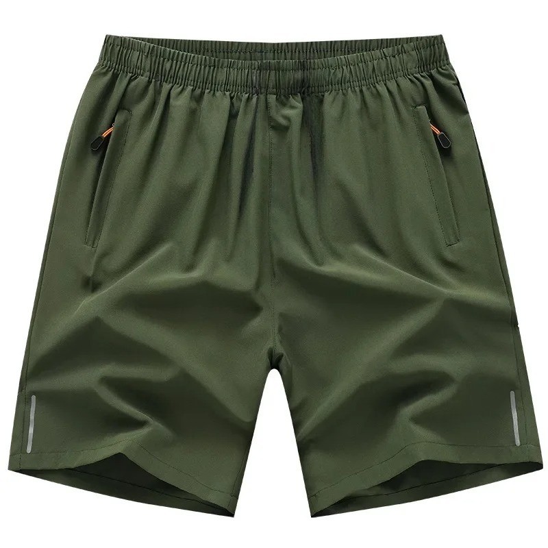 Summer Men Shorts Ice Silk Running Gym Sport Shorts Quick Dry.