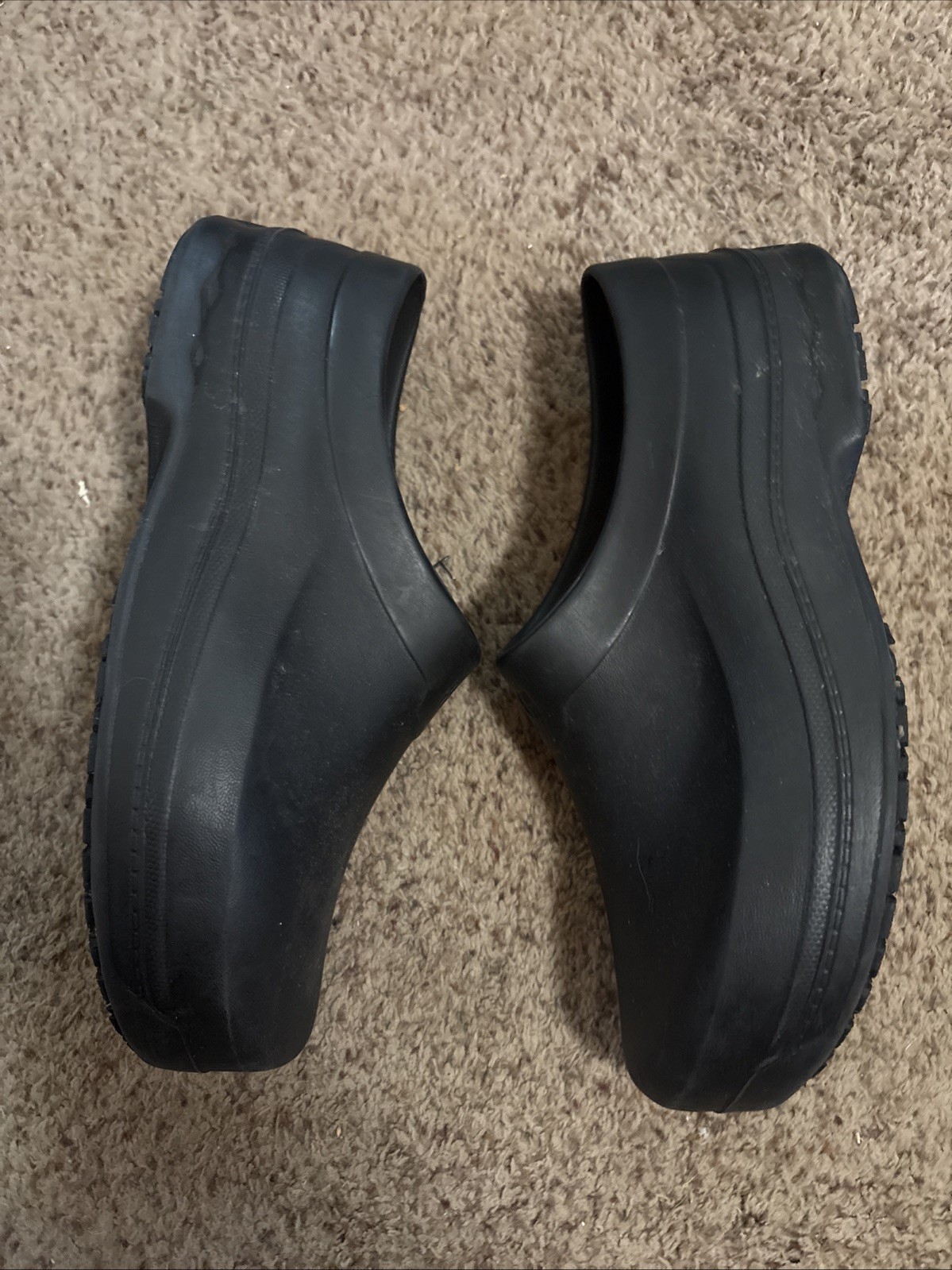 Shoes For Crews Slip On Clogs Black Men’s 11 Slip Resistant Comfort Shoes