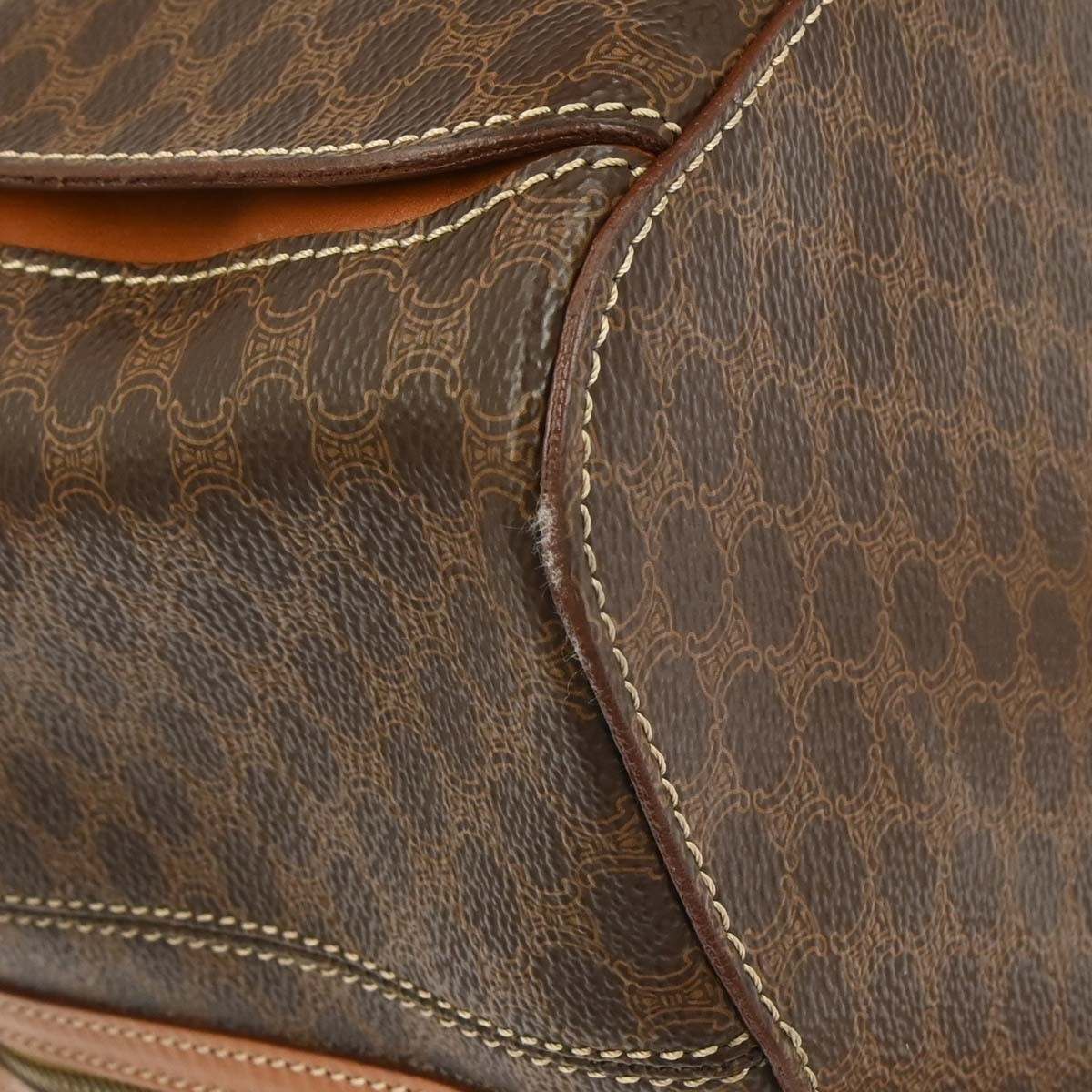 Celine Brown Macadam Backpack M95* 117075