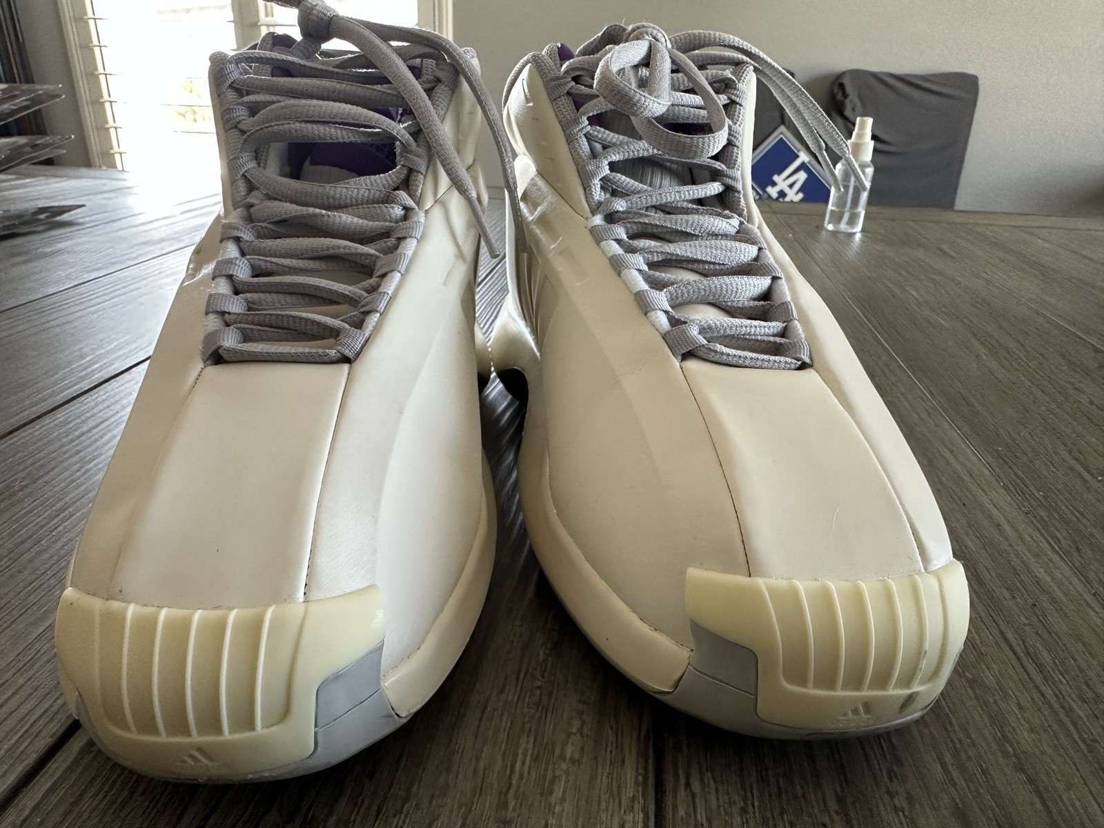 Size 13 – adidas Crazy 1 Cream White Active Purple