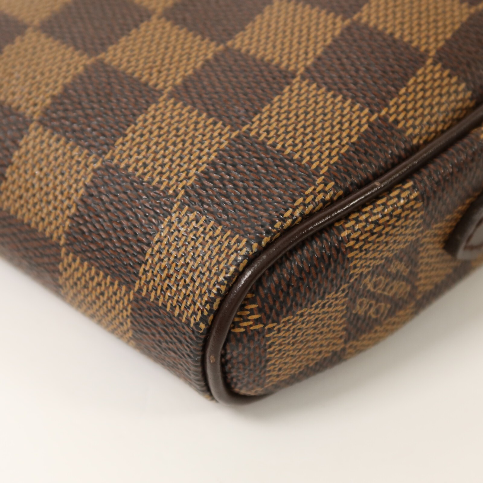 LOUIS VUITTON LV GHW Pochette Ipanema Shoulder Bag N51296 Damier Brown
