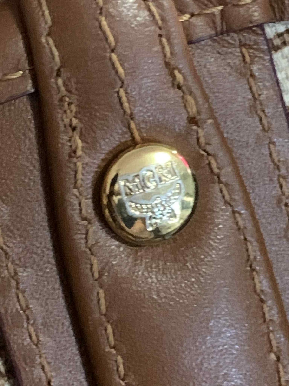 mcm handbag t2104 brown (BYT8)