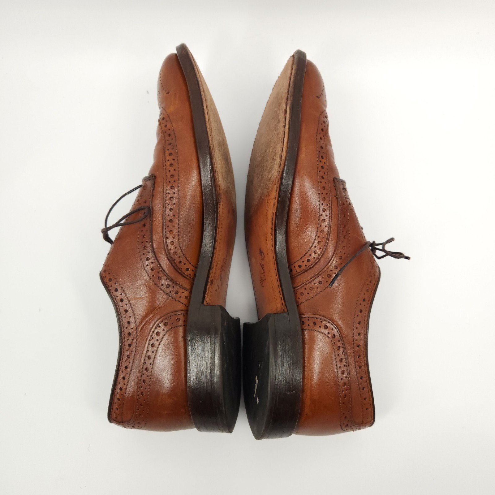 Allen Edmonds Player’s Shoe Men Size 9.5 D Walnut Brown 9752